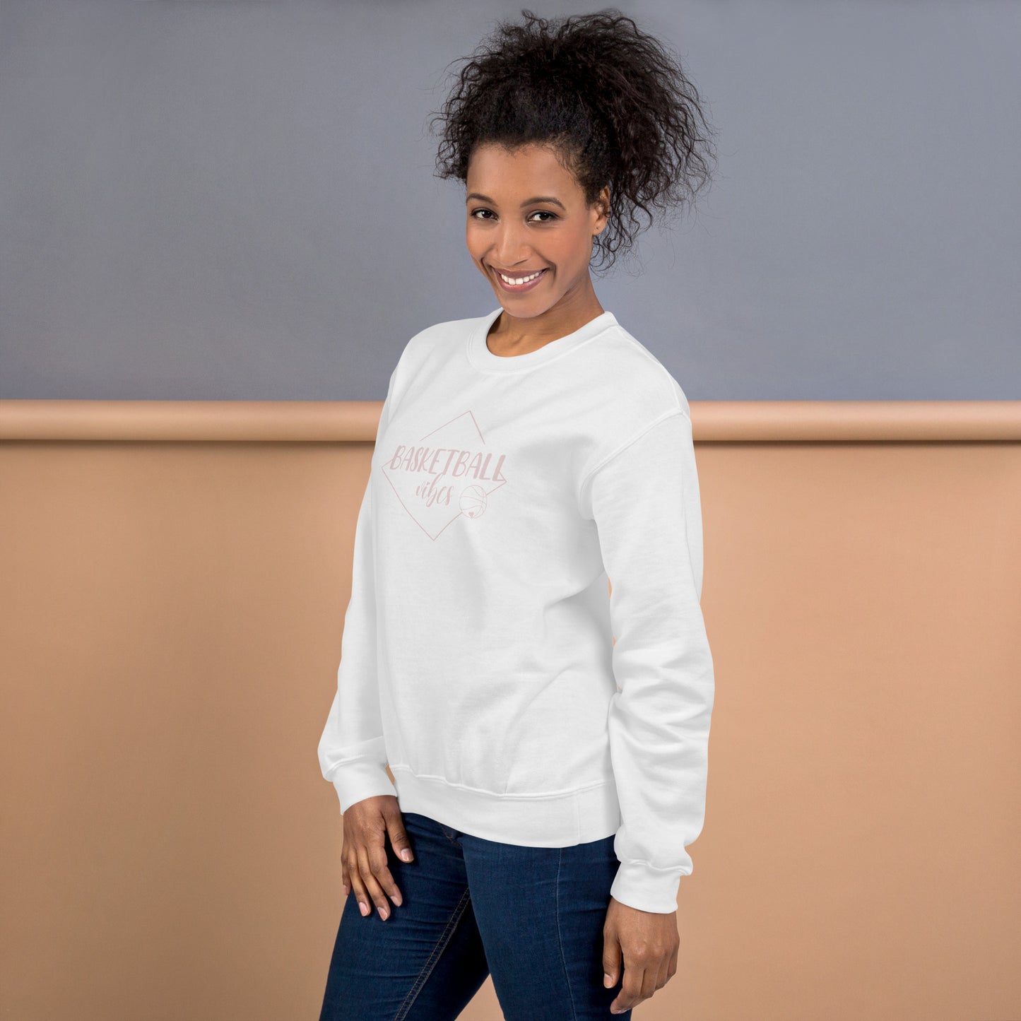 Basketball Vibes Crewneck Unisex Sweatshirt