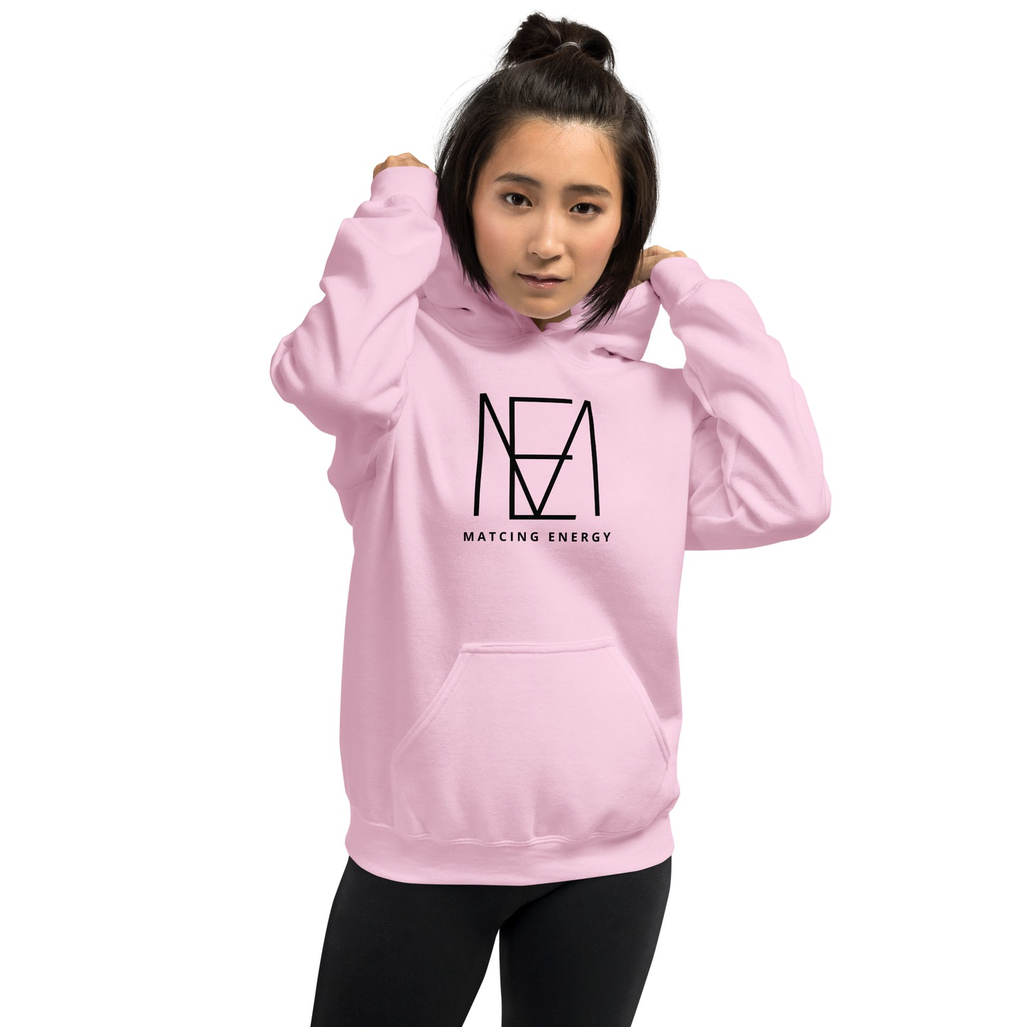Matching Energy Words Mashup Unisex Hoodie