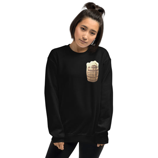 Sanderson Sisters Brewing Company Beer Barrel Hocus Pocus Reference Crewneck Unisex Sweatshirt