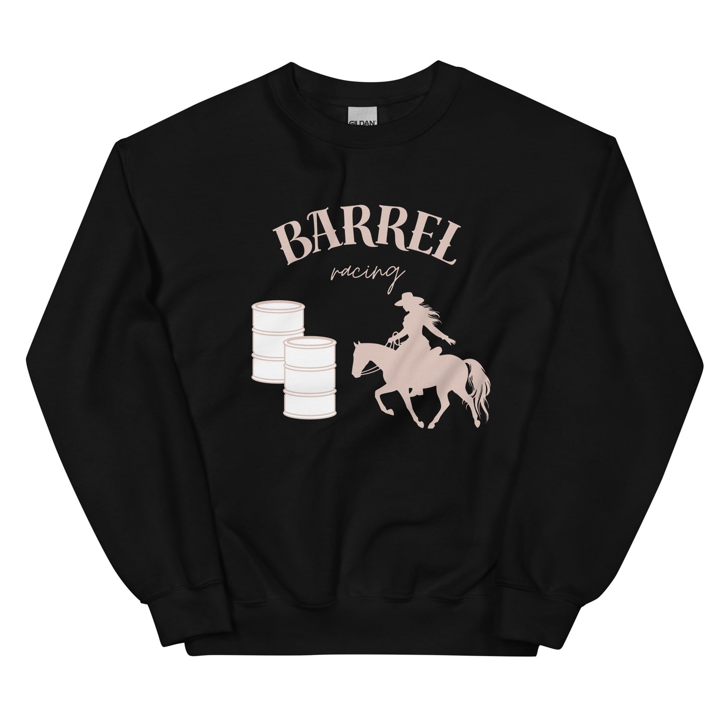 Barrel Racing Sport and Rodeo Sweatshirt Unisex Sweatshirt
