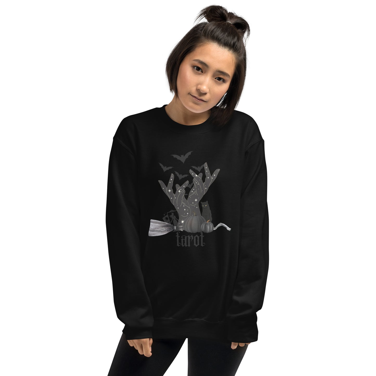 Halloween Tarot Reader Unisex Sweatshirt