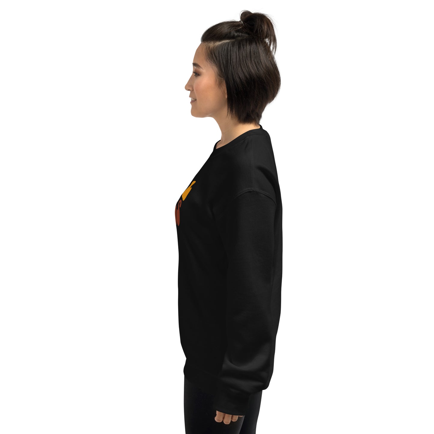 Fall Vibes with Bow Crewneck Unisex Sweatshirt | Cozy Fall Sweatshirt