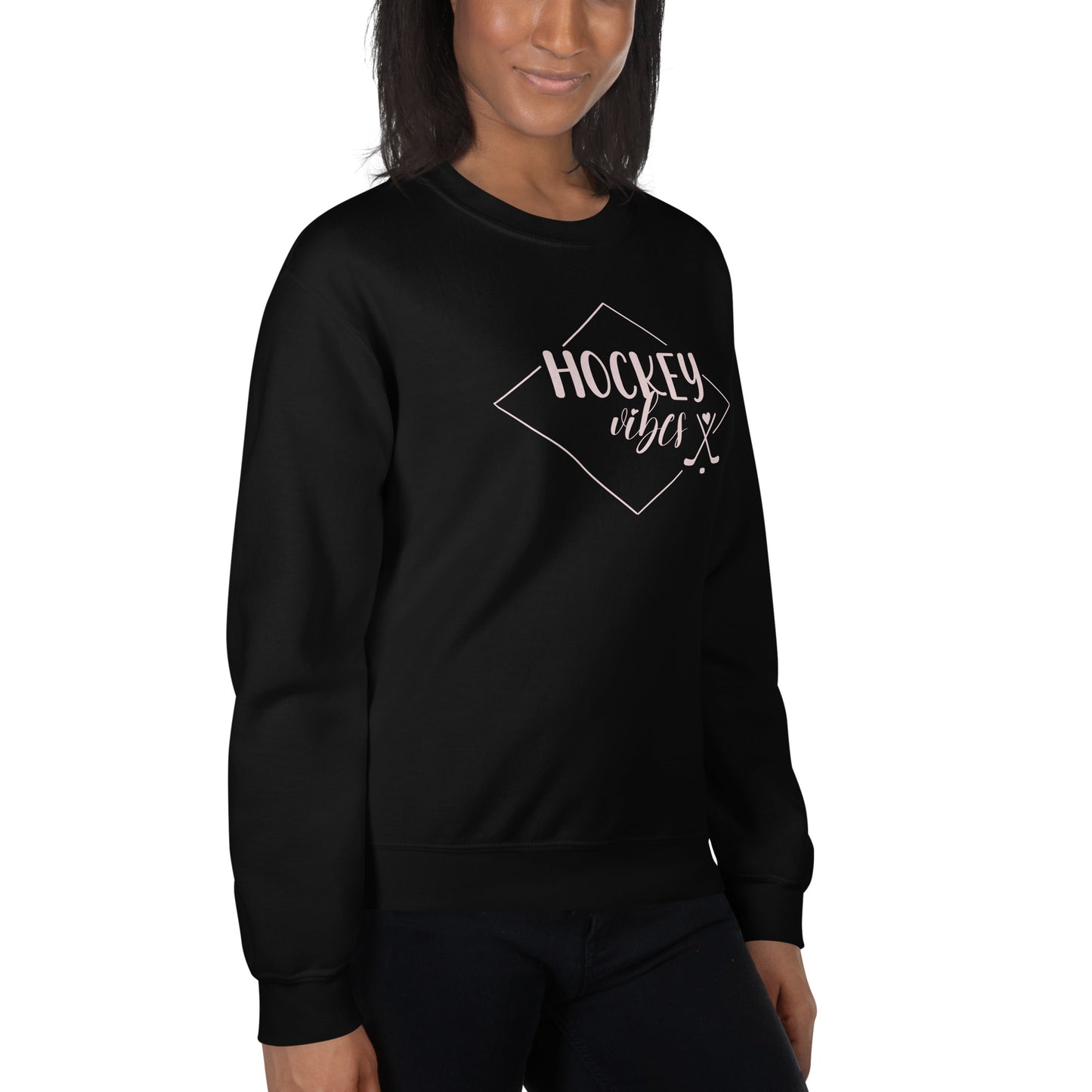 Hockey Vibes Crewneck Unisex Sweatshirt
