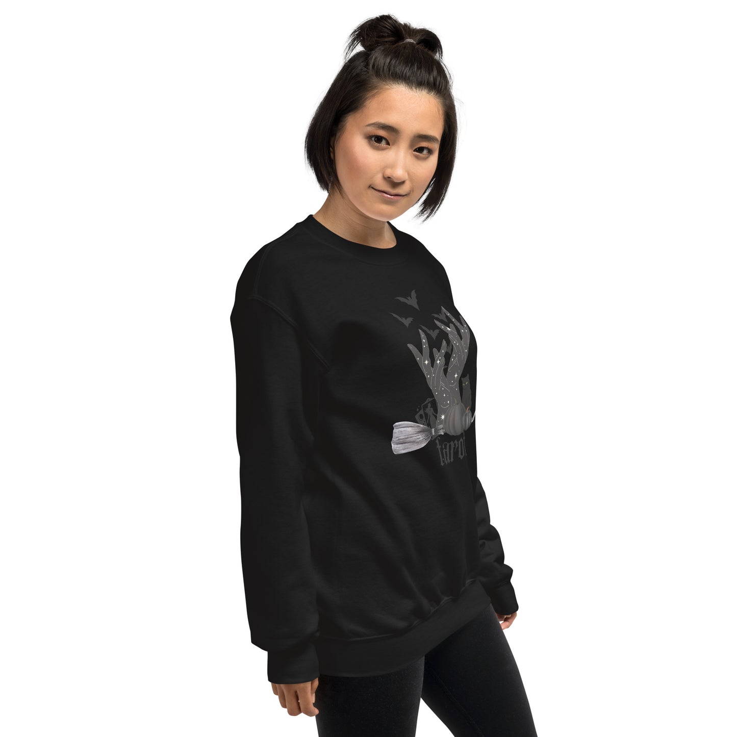 Halloween Tarot Reader Unisex Sweatshirt