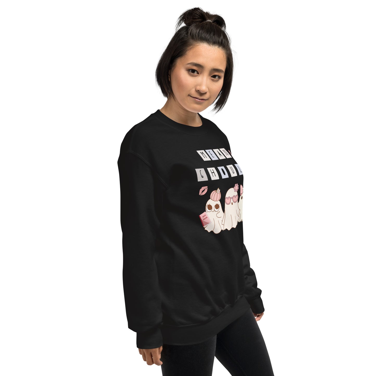 Mean Ghouls "Mean Girls" Ghost Halloween Crewneck Unisex Sweatshirt