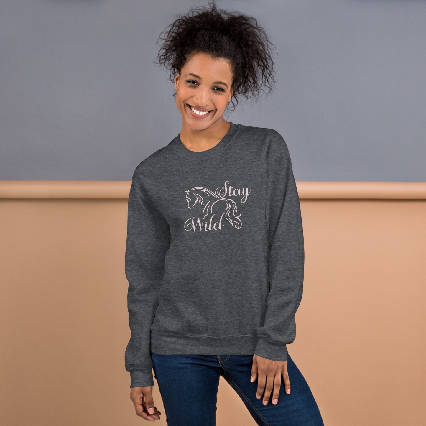 Stay Wild Horse Unisex Sweatshirt