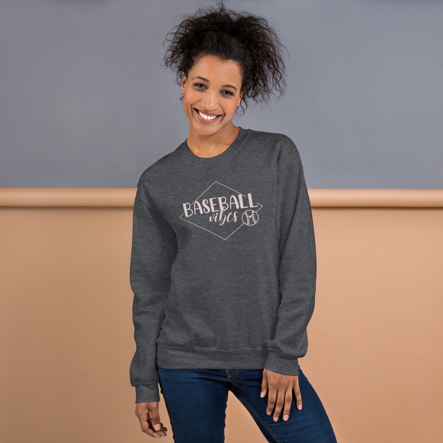 Baseball Vibes Unisex Sweatshirt