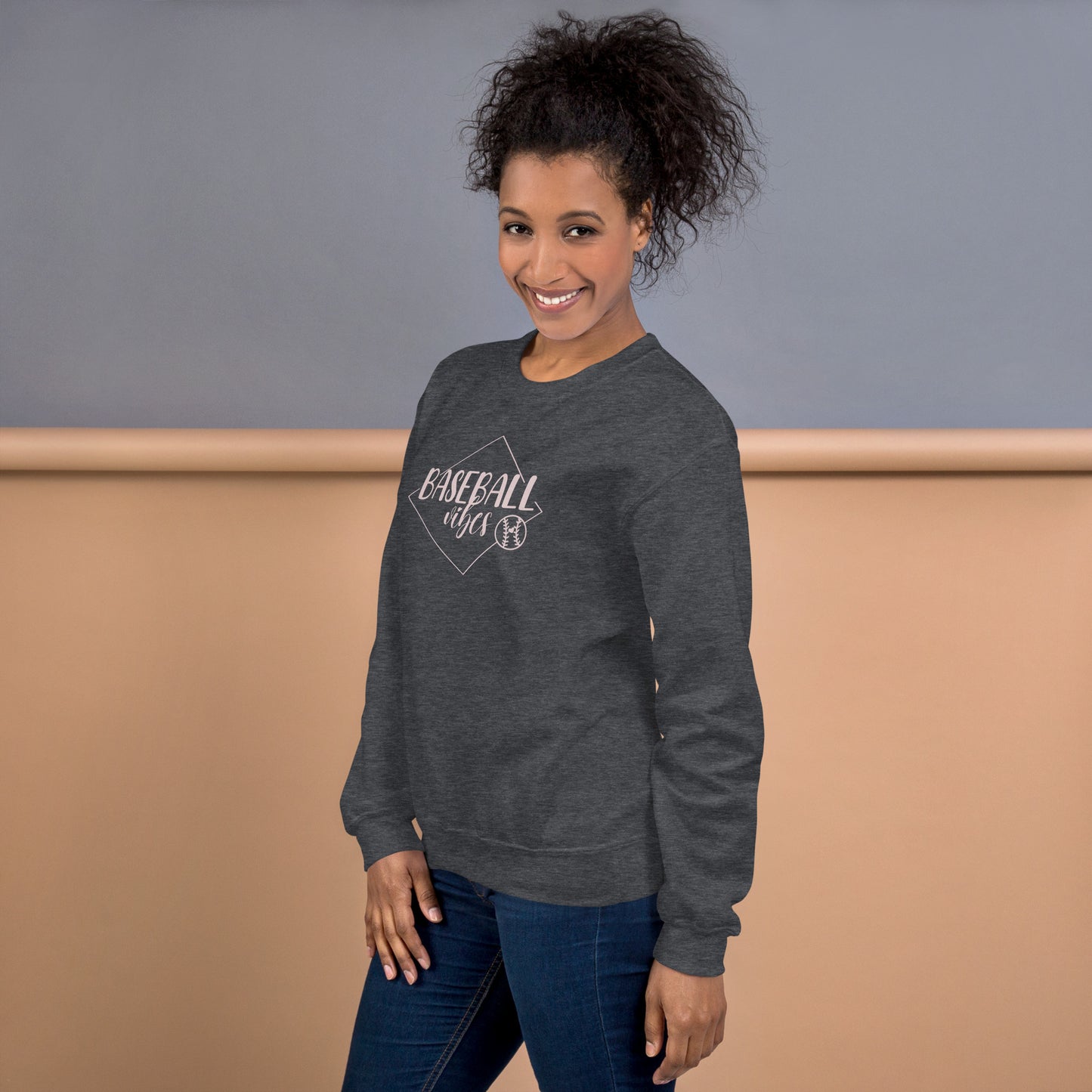 Baseball Vibes Unisex Sweatshirt