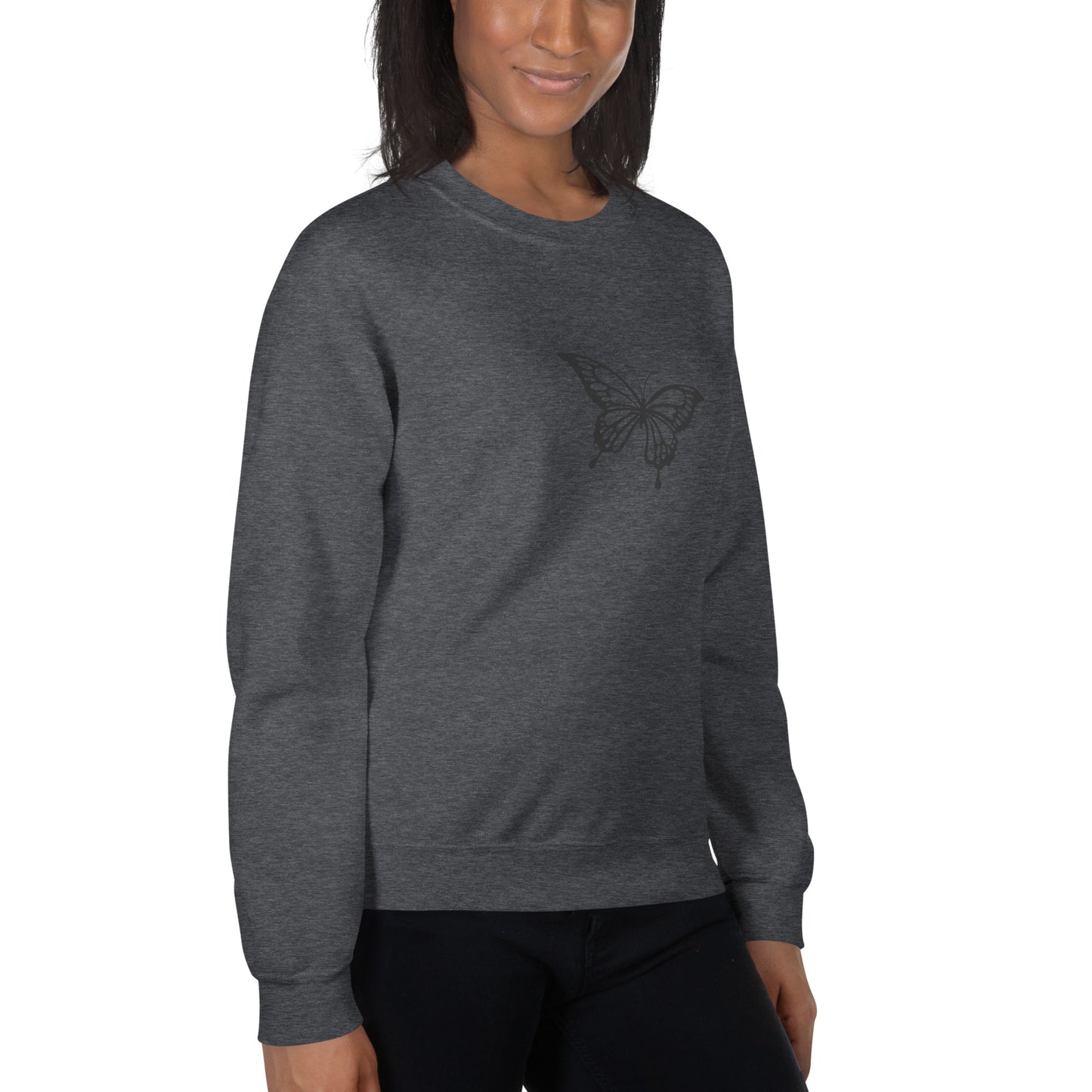 Simple Butterfly CrewneckUnisex Sweatshirt
