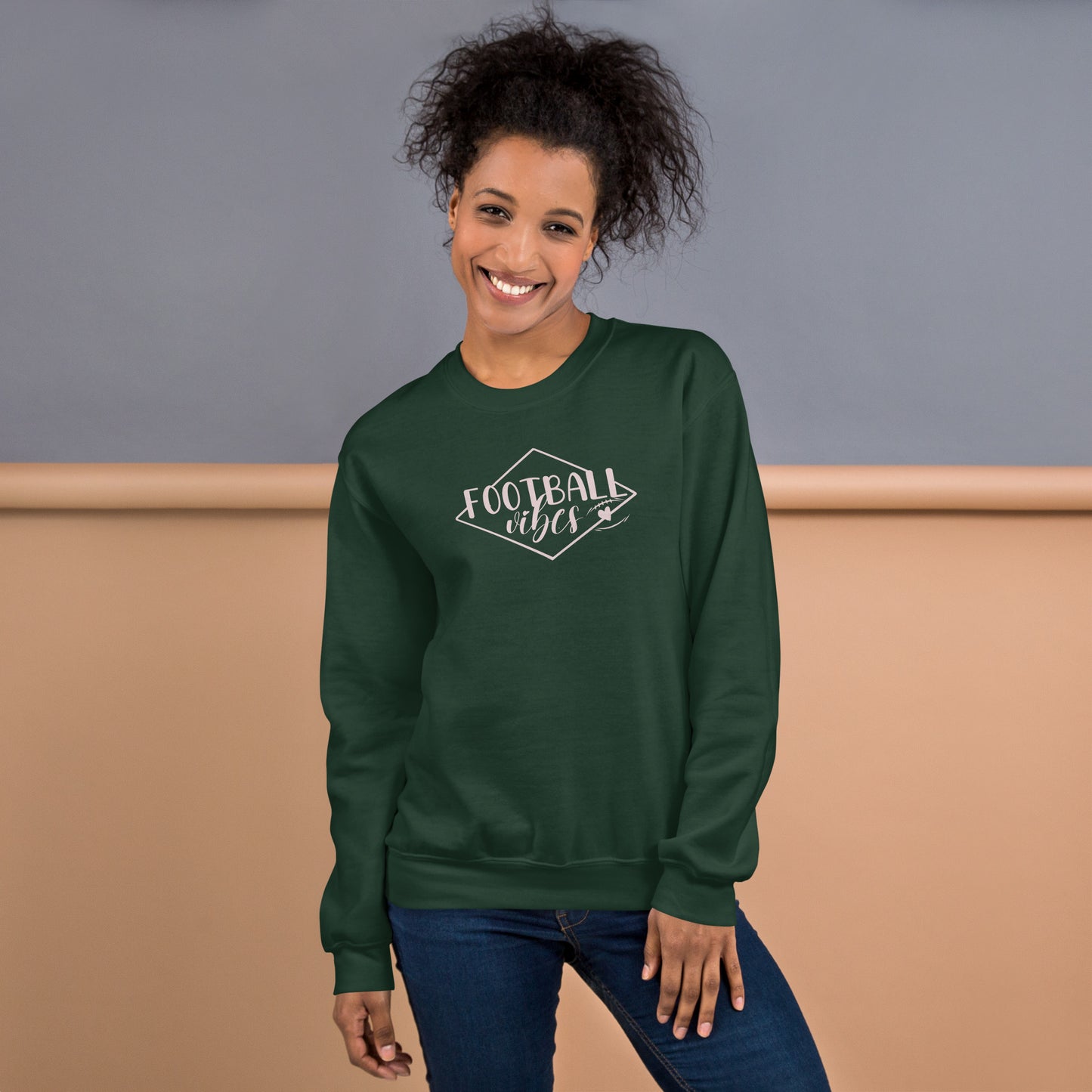 Football Vibes Crewneck Unisex Sweatshirt