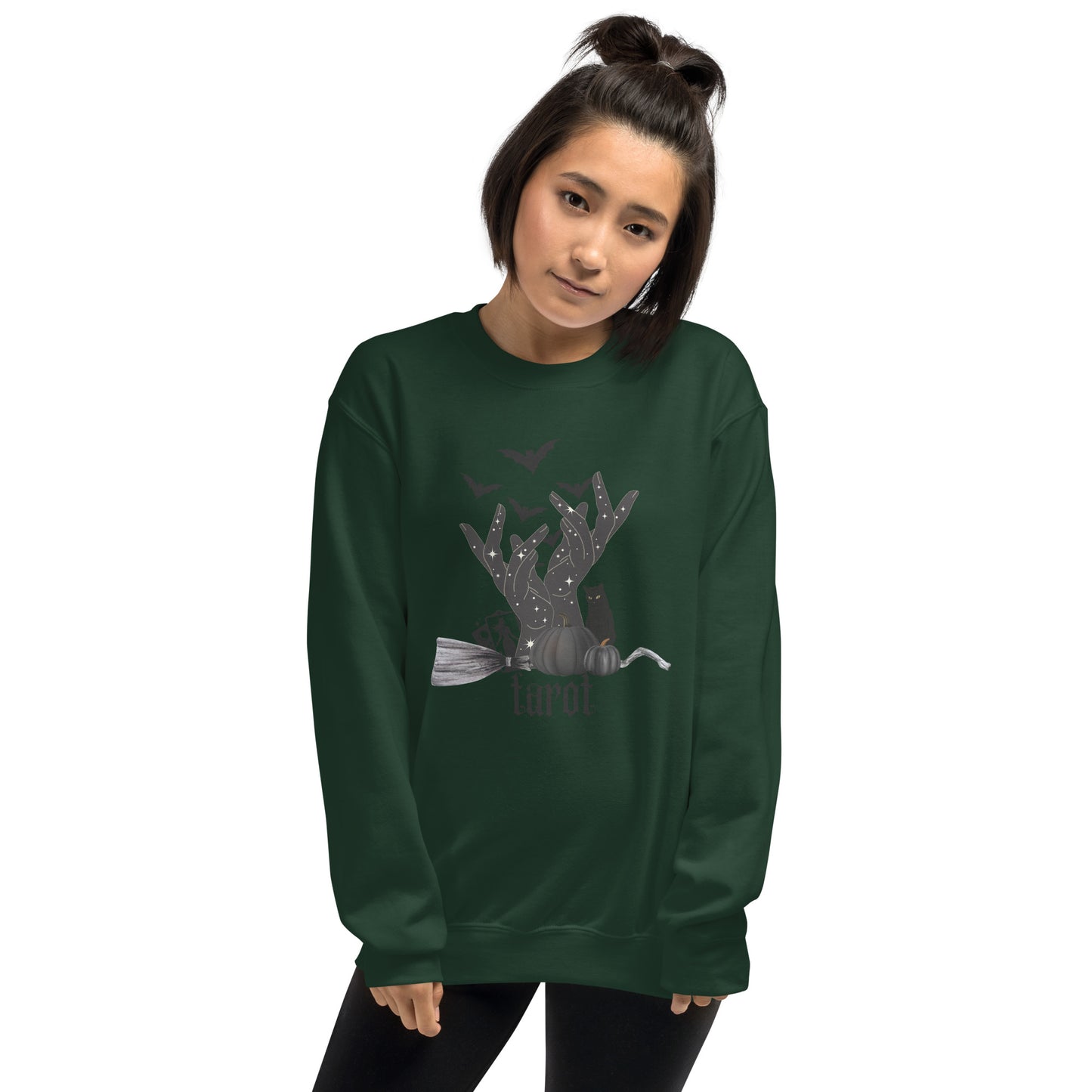 Halloween Tarot Reader Unisex Sweatshirt