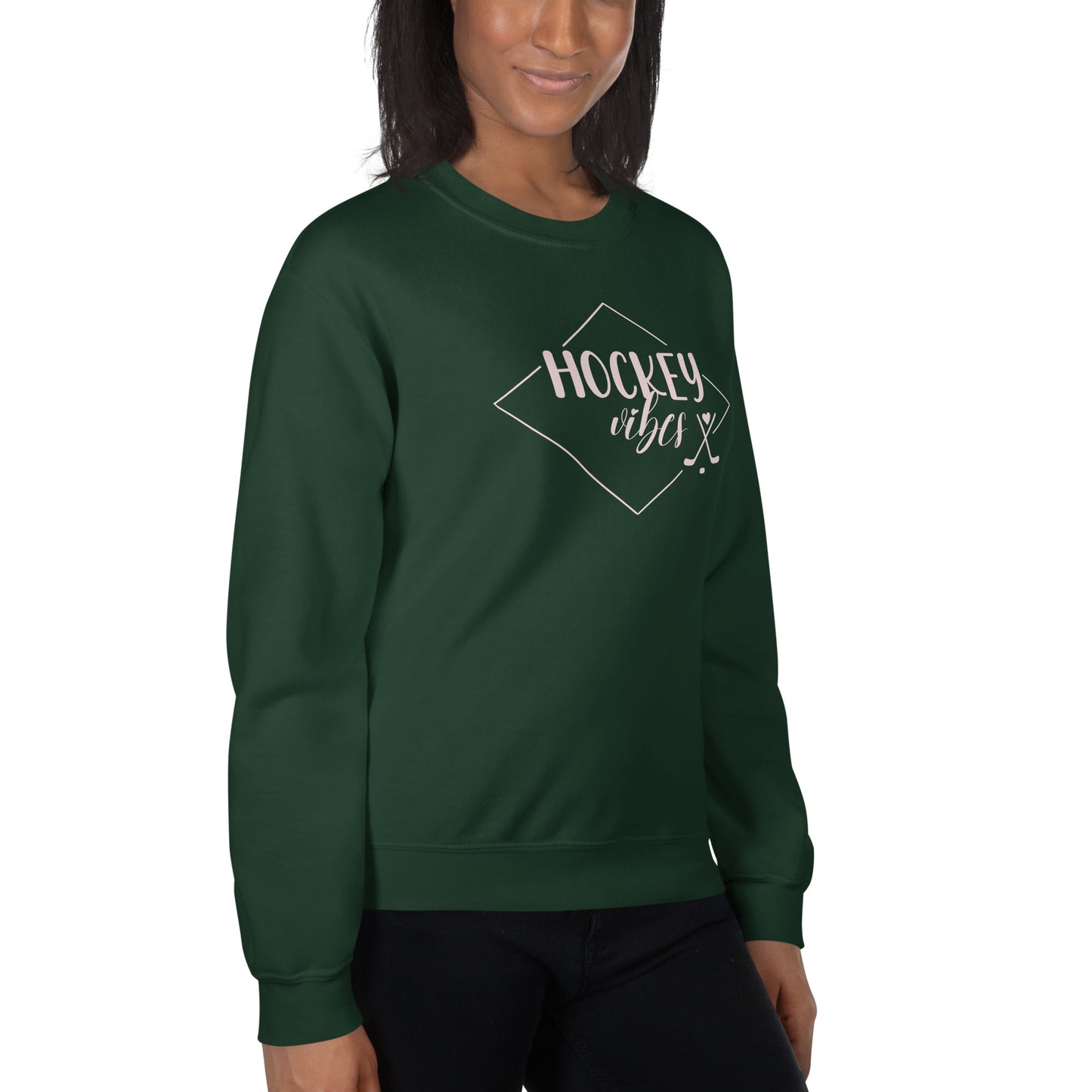 Hockey Vibes Crewneck Unisex Sweatshirt