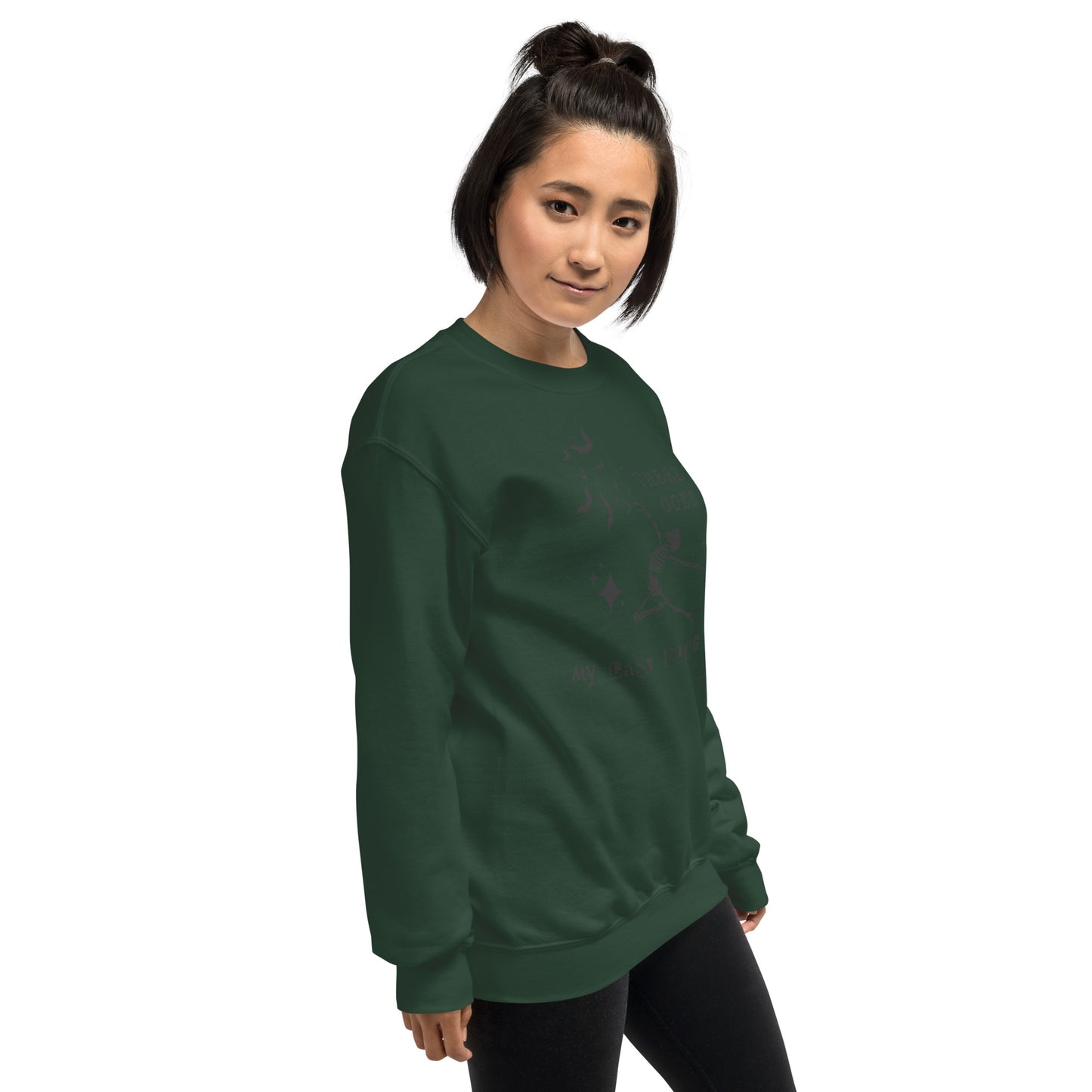 There it Goes, My Last Flying Fk Crewneck Halloween Fall Unisex Sweatshirt