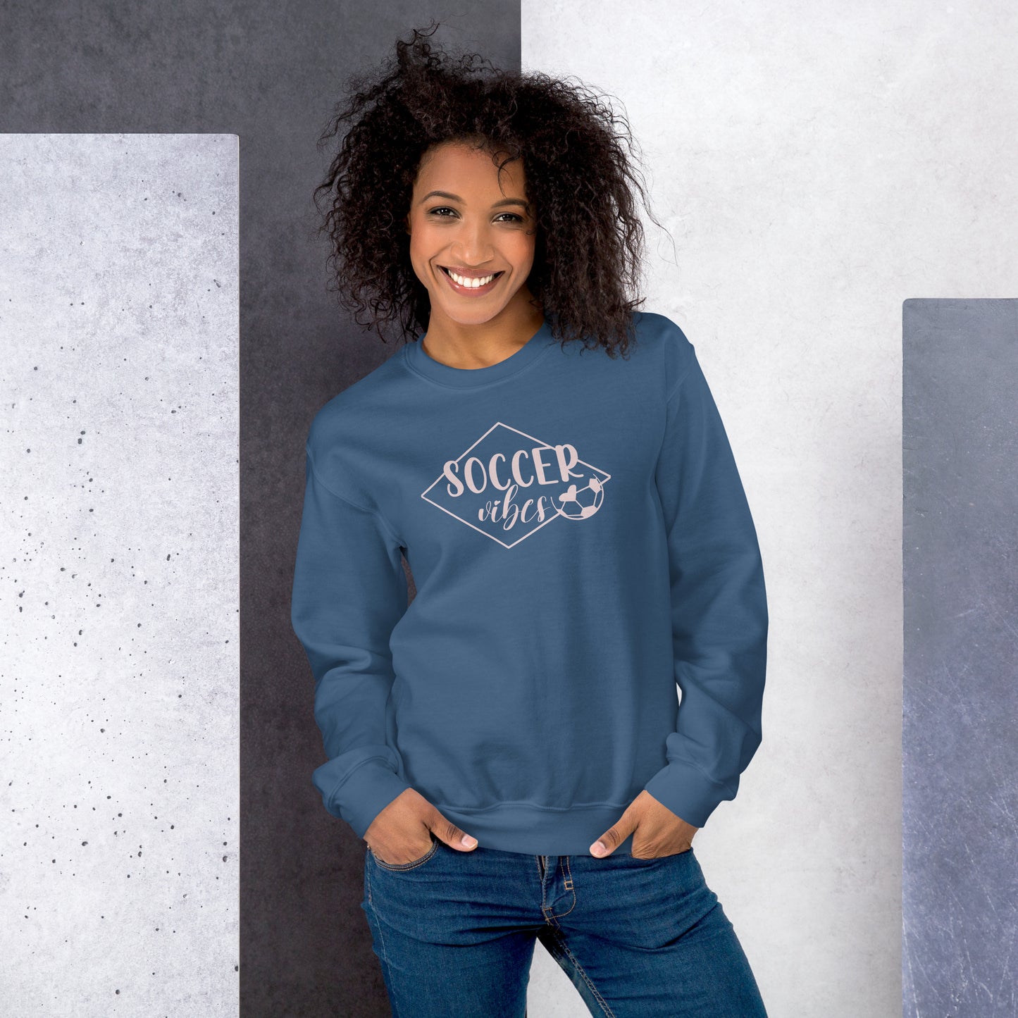 Soccer Vibes Unisex Sweatshirt