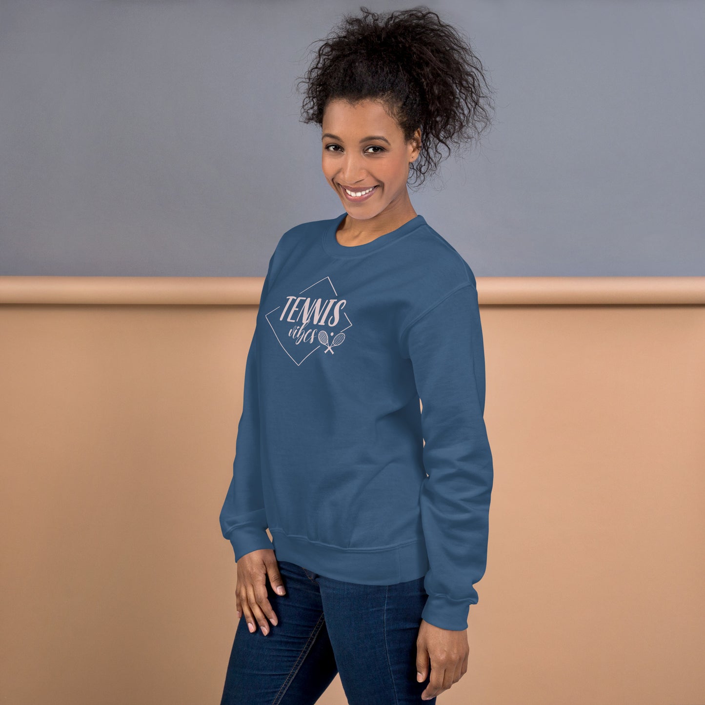 Tennis Vibes Crewneck Unisex Sweatshirt
