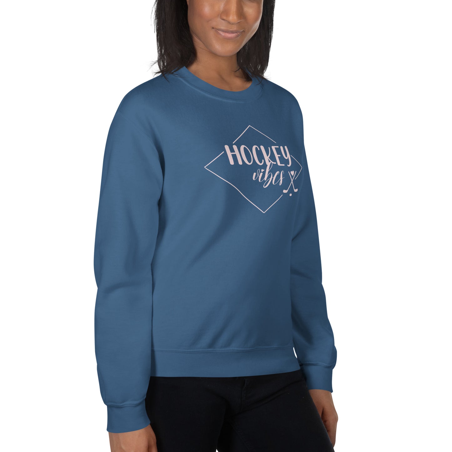 Hockey Vibes Crewneck Unisex Sweatshirt