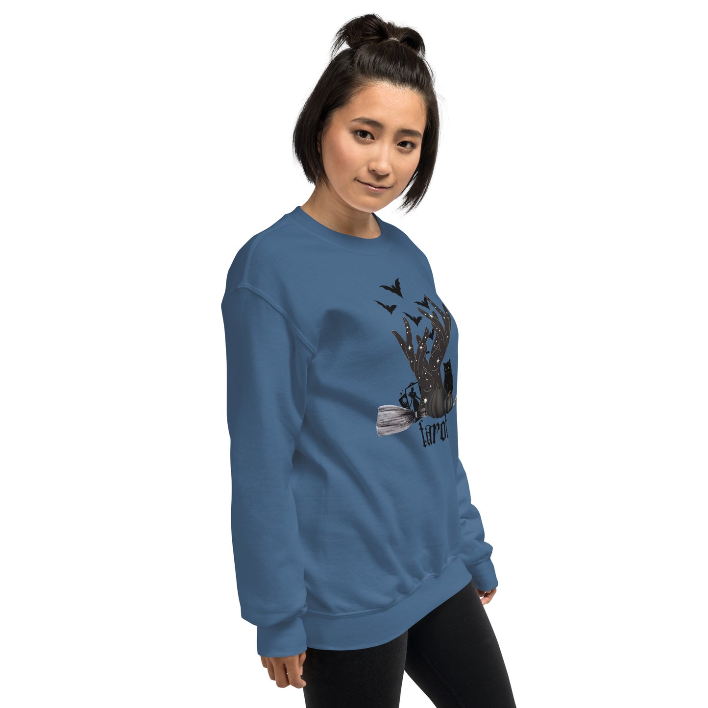 Halloween Tarot Reader Unisex Sweatshirt