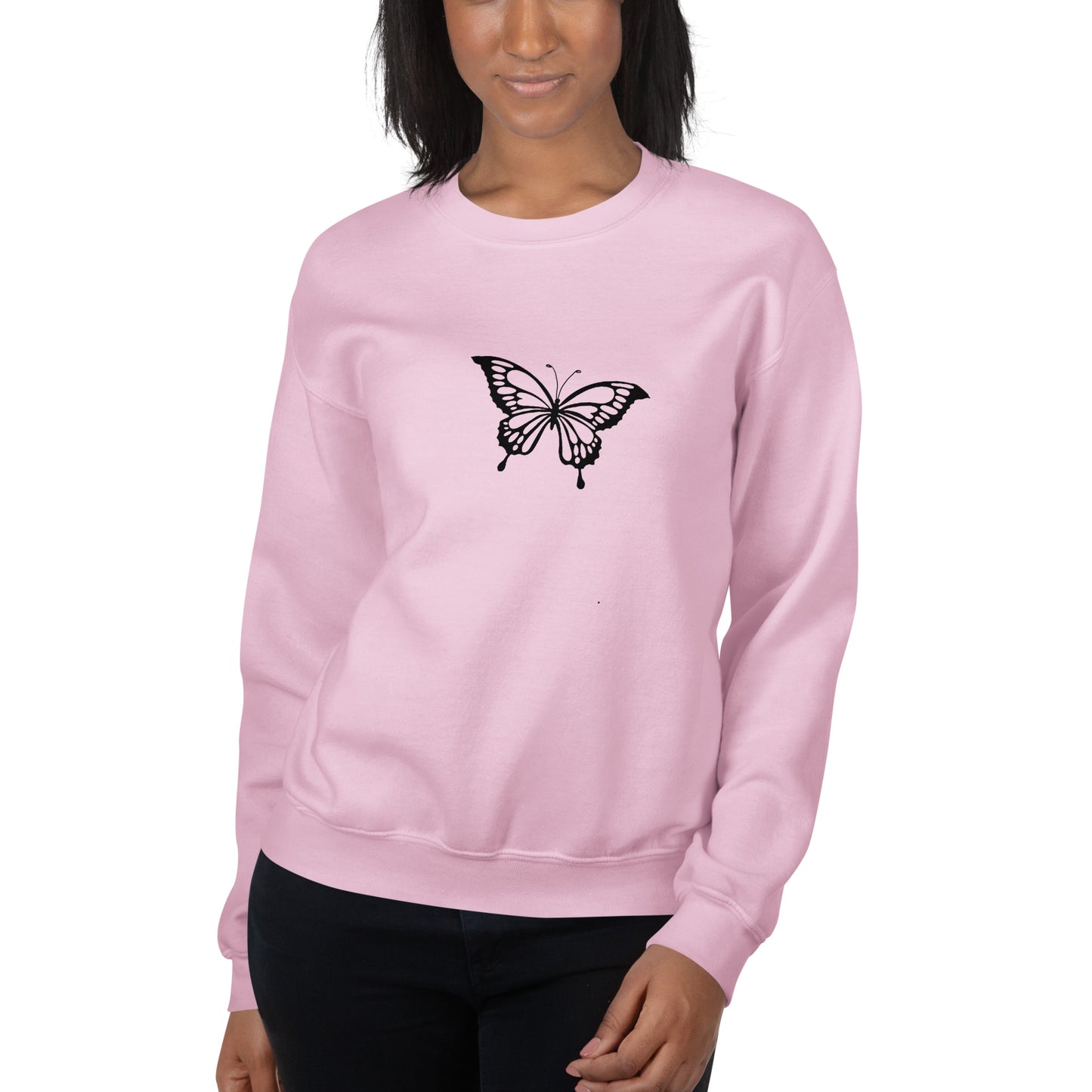 Simple Butterfly CrewneckUnisex Sweatshirt