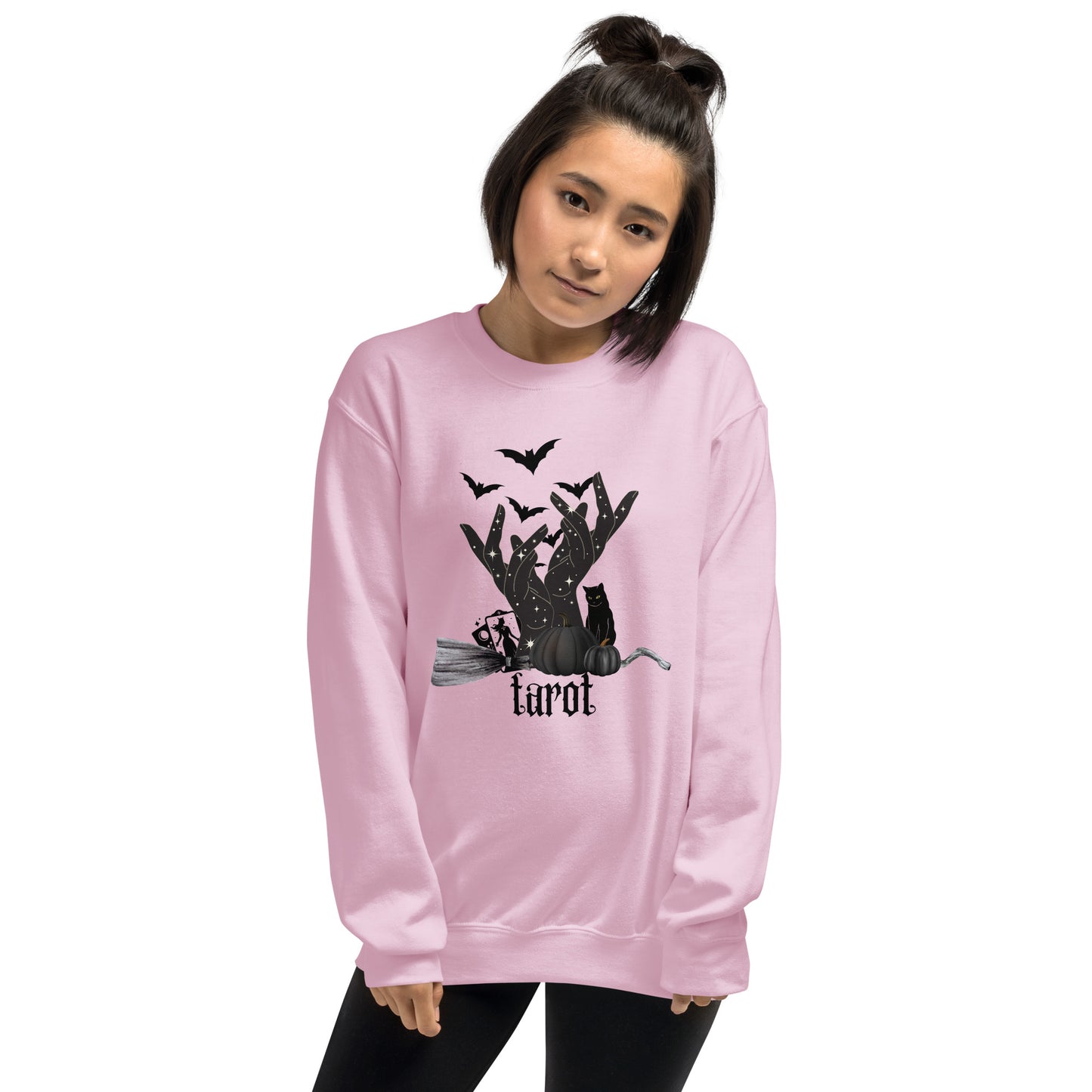 Halloween Tarot Reader Unisex Sweatshirt