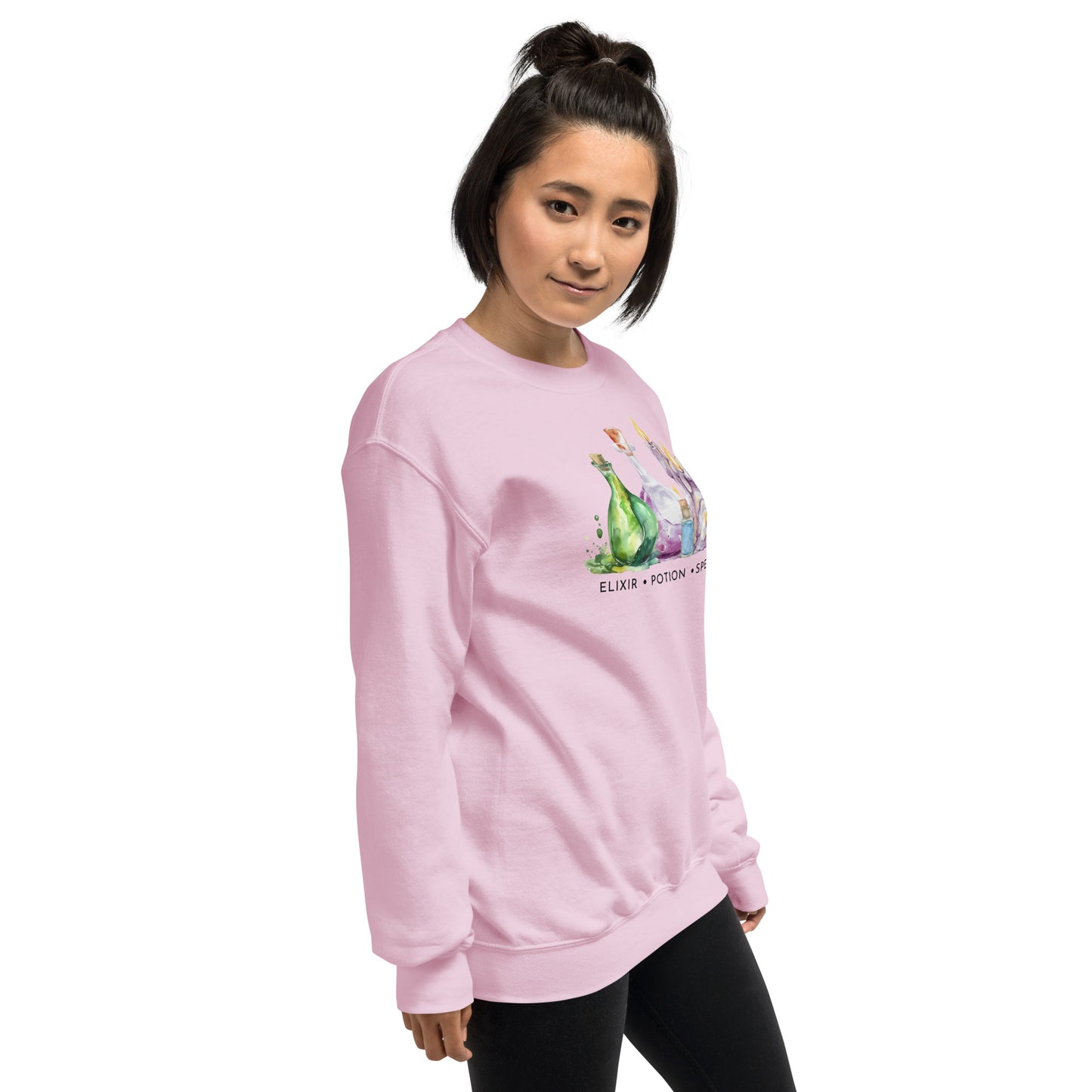 Potion, Elixirs and Spells Halloween Fall Crewneck Unisex Sweatshirt