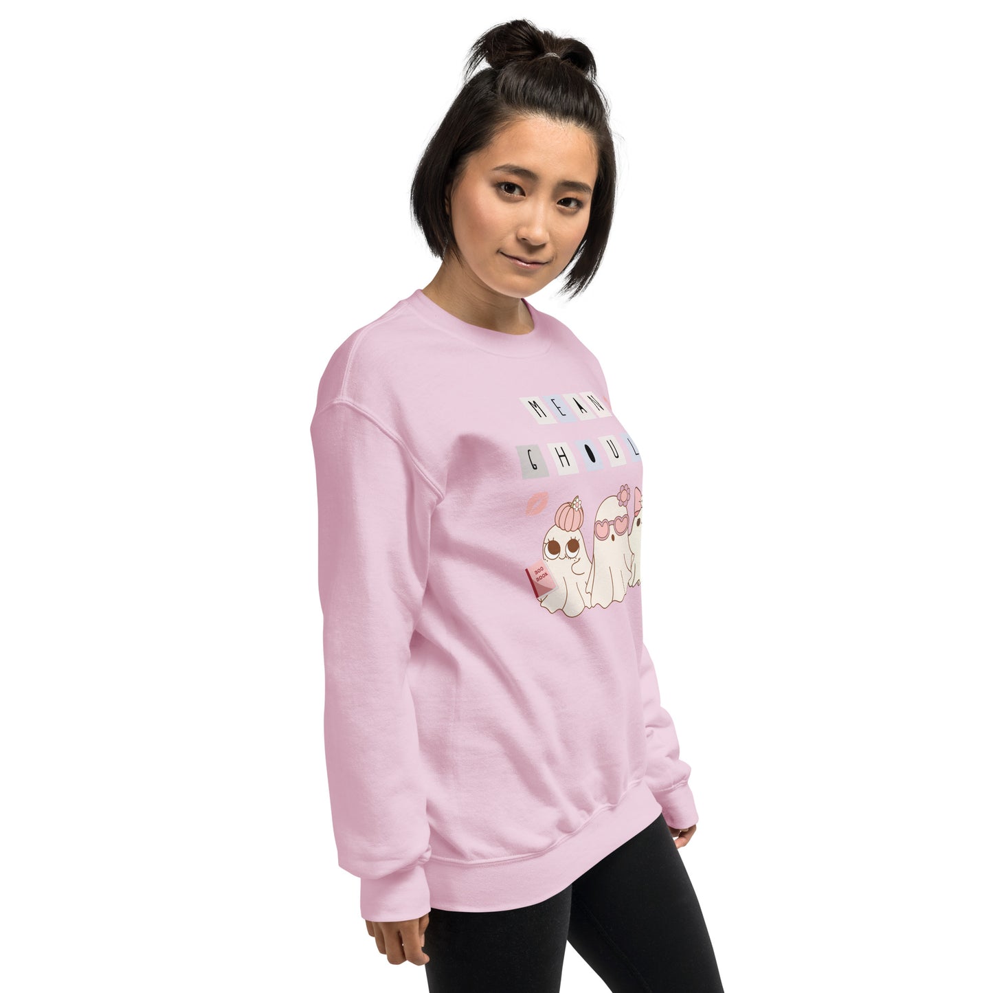 Mean Ghouls "Mean Girls" Ghost Halloween Crewneck Unisex Sweatshirt