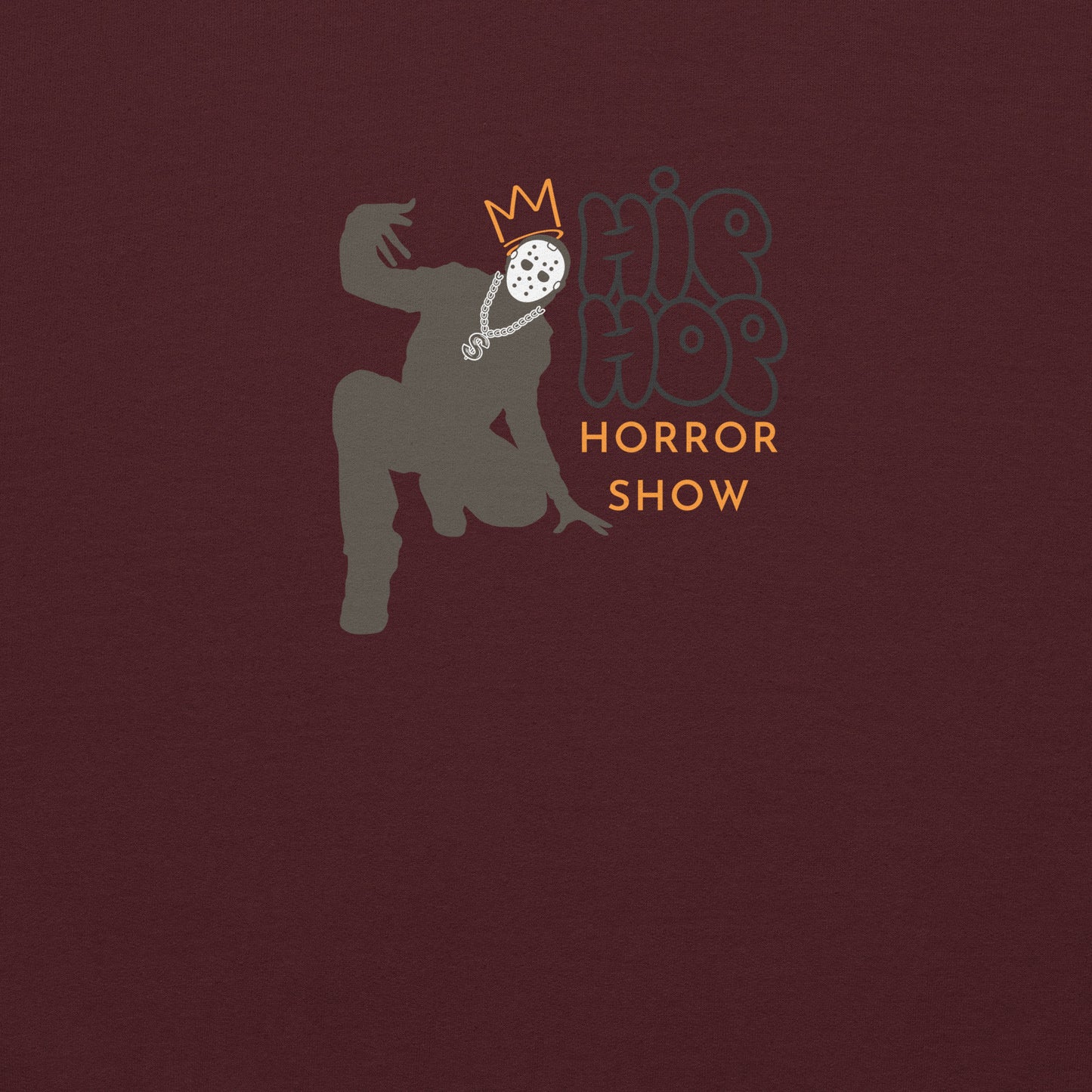 Hip Hop Horror Show Notorious Crewneck Unisex Halloween Fall Sweatshirt