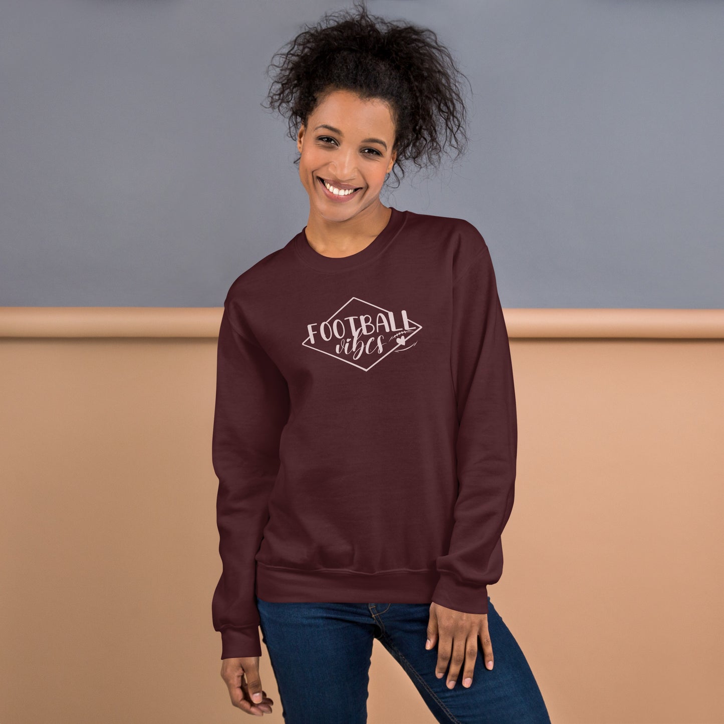 Football Vibes Crewneck Unisex Sweatshirt