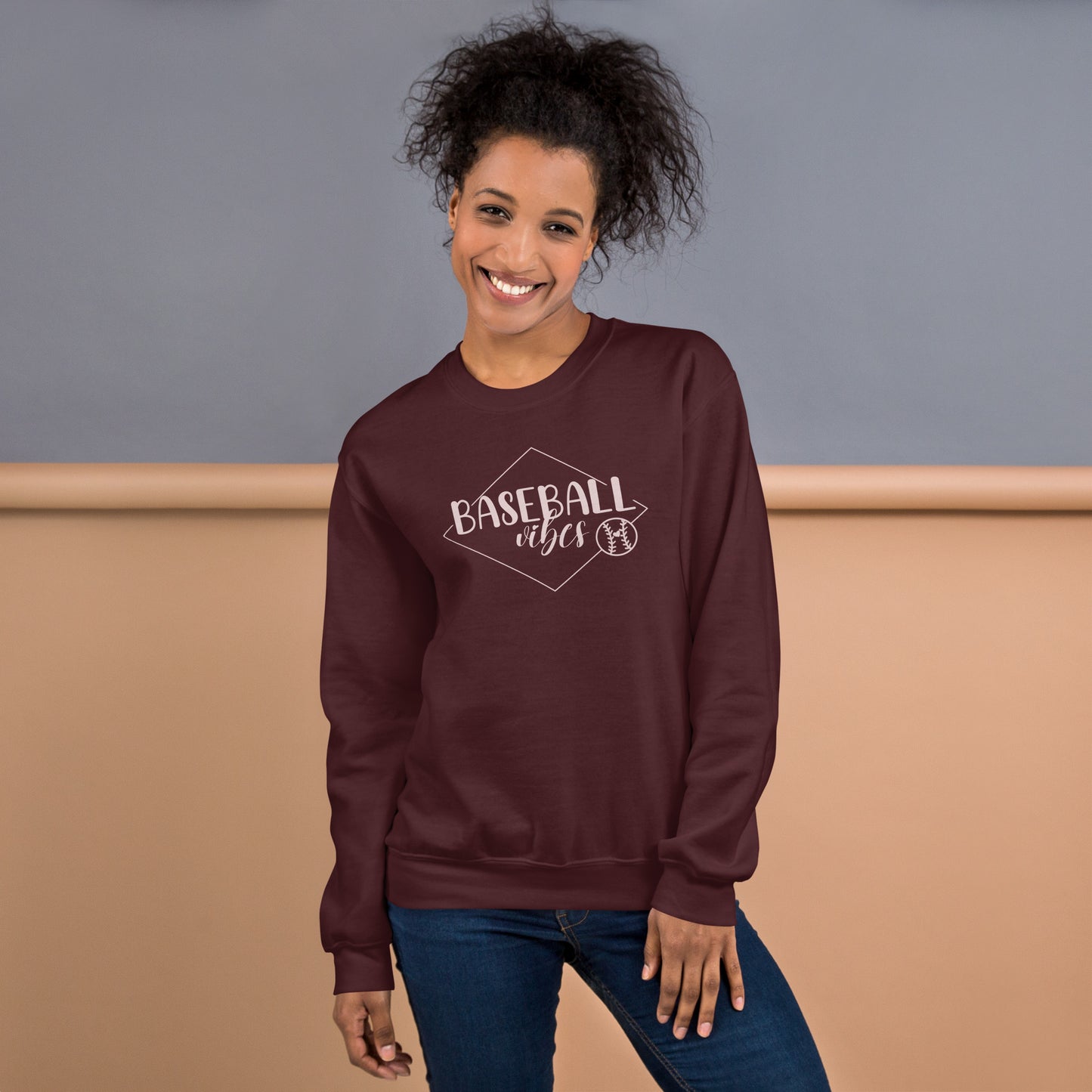 Baseball Vibes Unisex Sweatshirt