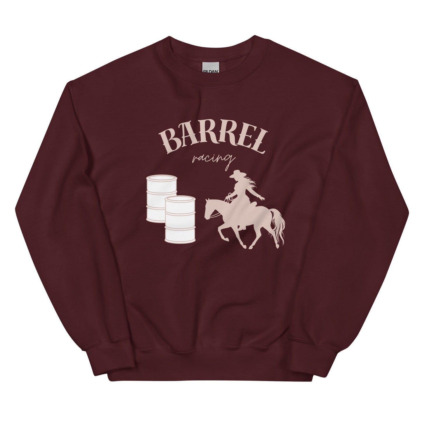 Barrel Racing Sport and Rodeo Sweatshirt Unisex Sweatshirt