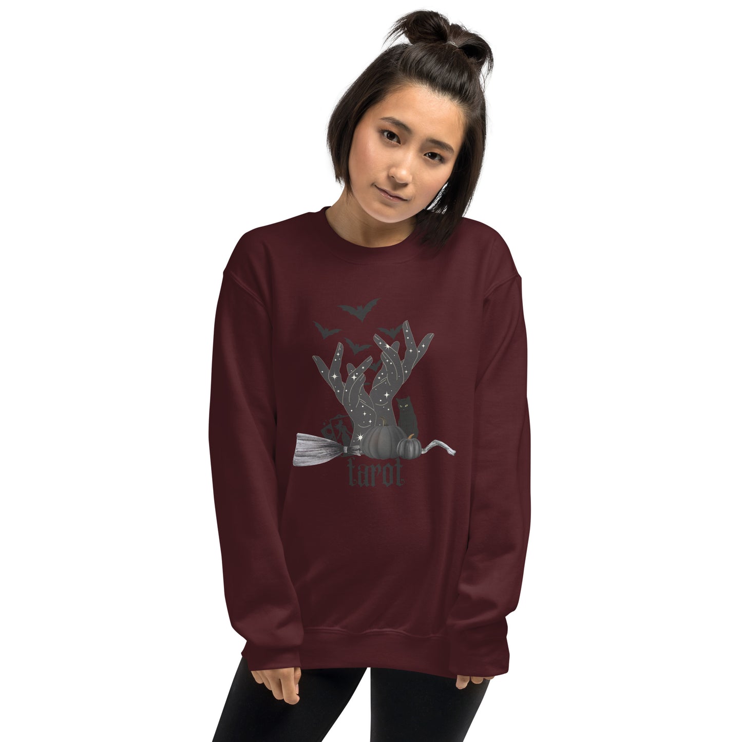Halloween Tarot Reader Unisex Sweatshirt