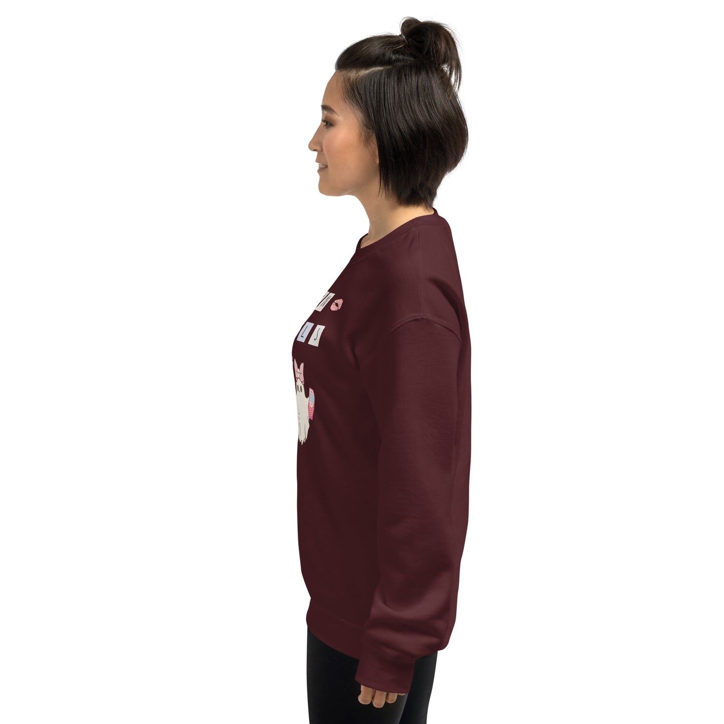 Mean Ghouls "Mean Girls" Ghost Halloween Crewneck Unisex Sweatshirt