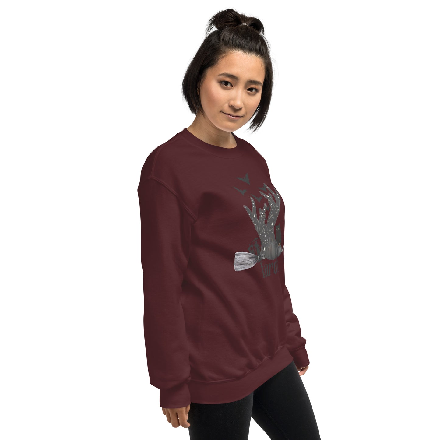 Halloween Tarot Reader Unisex Sweatshirt