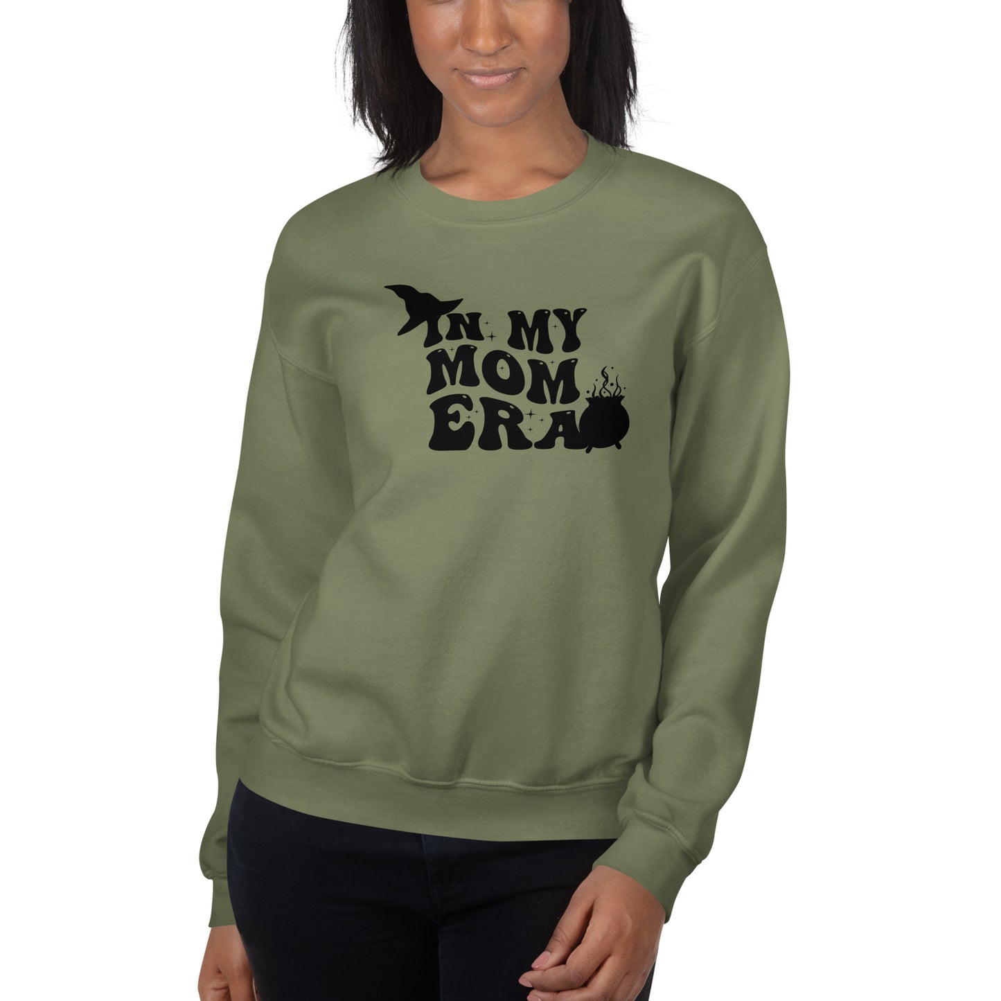 In My Witchy Mom Era Crewneck Halloween Sweatshirt | Mom Era | Halloween Sweatshirt | Fall Sweatshirt