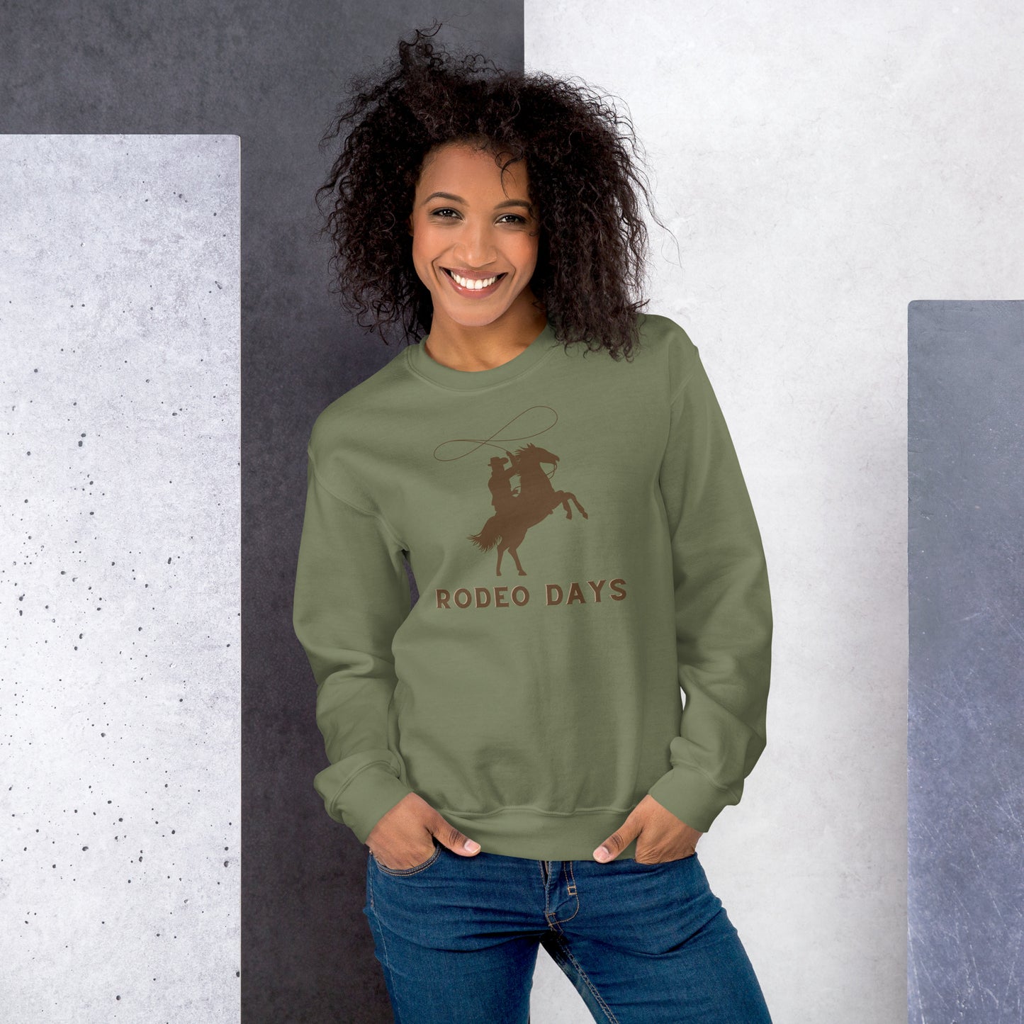 Rodeo Days Cowboy Unisex Sweatshirt