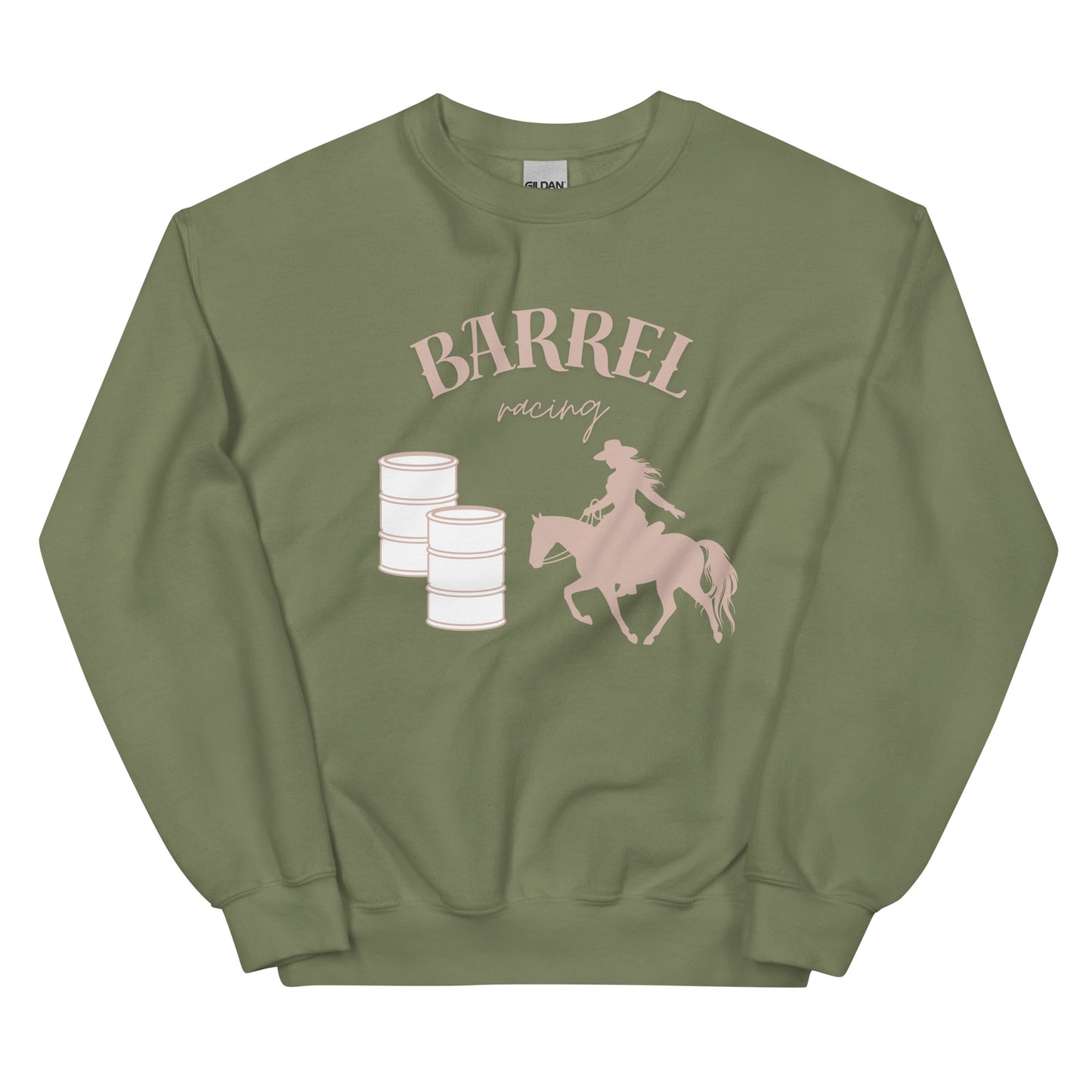 Barrel Racing Sport and Rodeo Sweatshirt Unisex Sweatshirt
