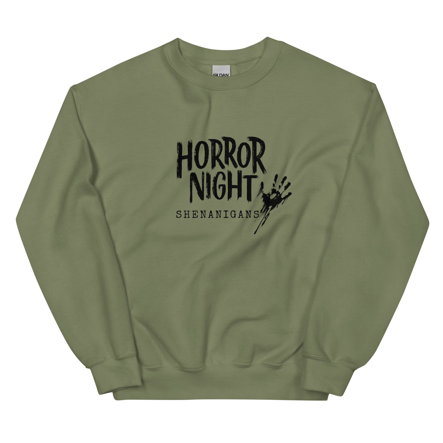 Horror Night Shenanigans Crewneck Unisex Sweatshirt