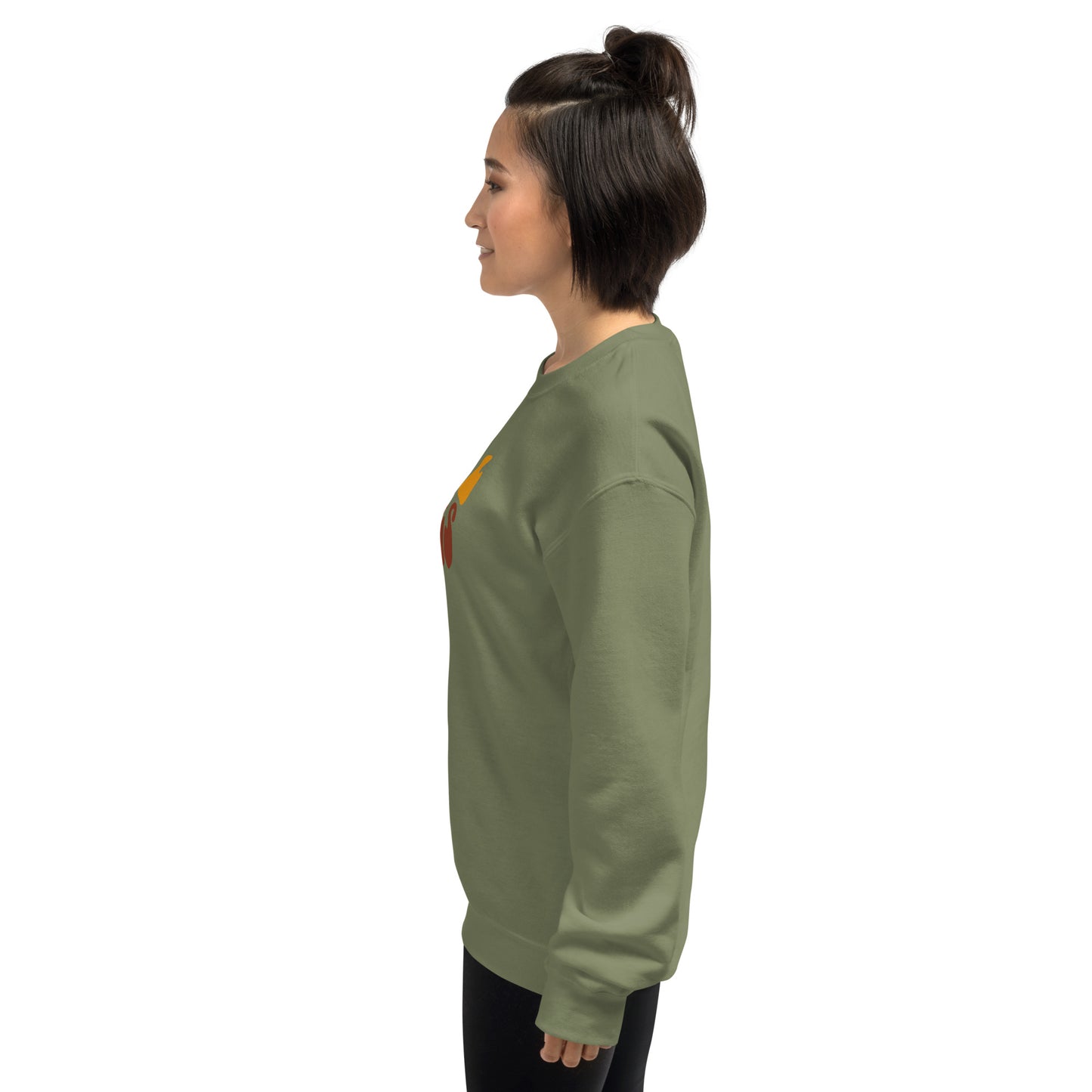 Fall Vibes with Bow Crewneck Unisex Sweatshirt | Cozy Fall Sweatshirt