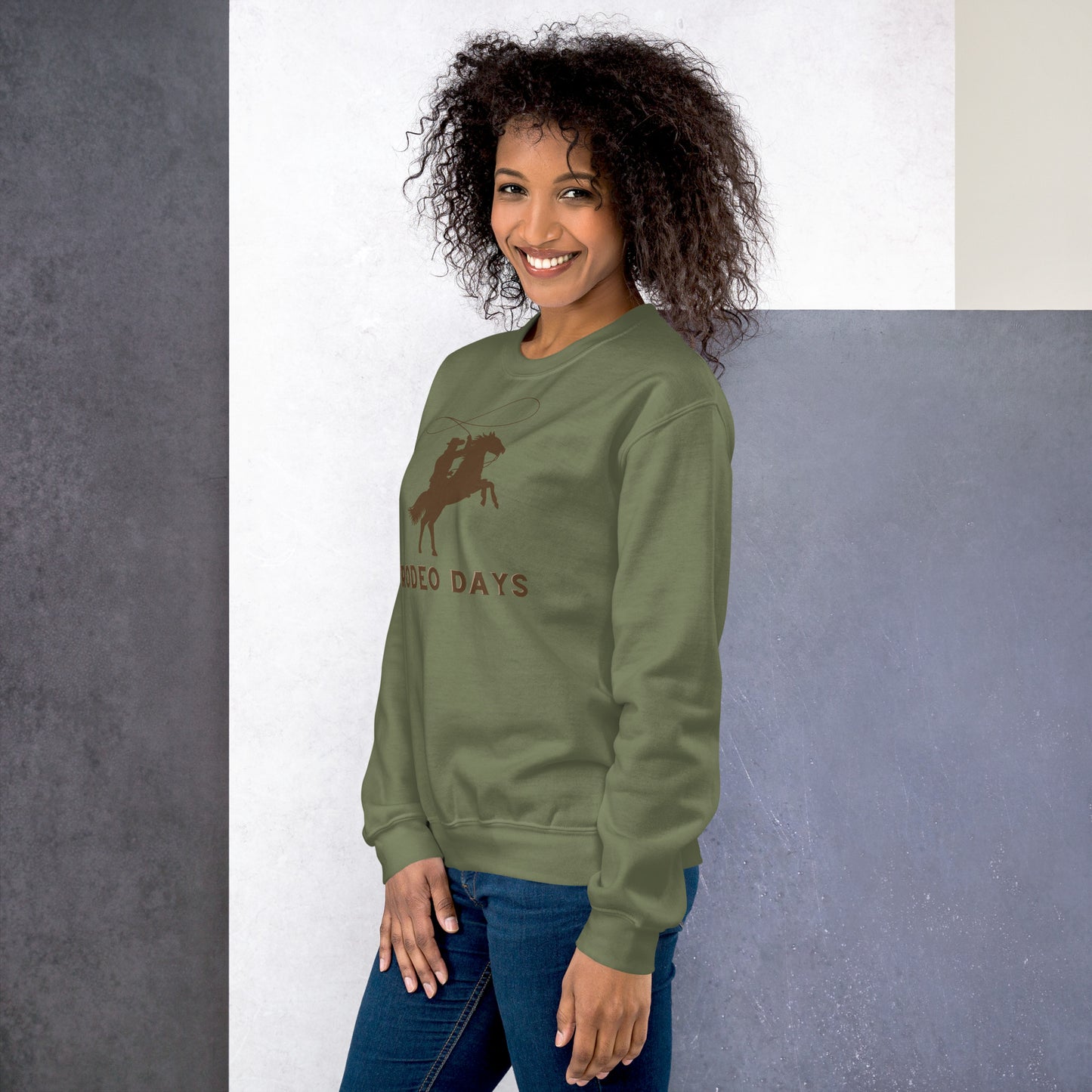 Rodeo Days Cowboy Unisex Sweatshirt