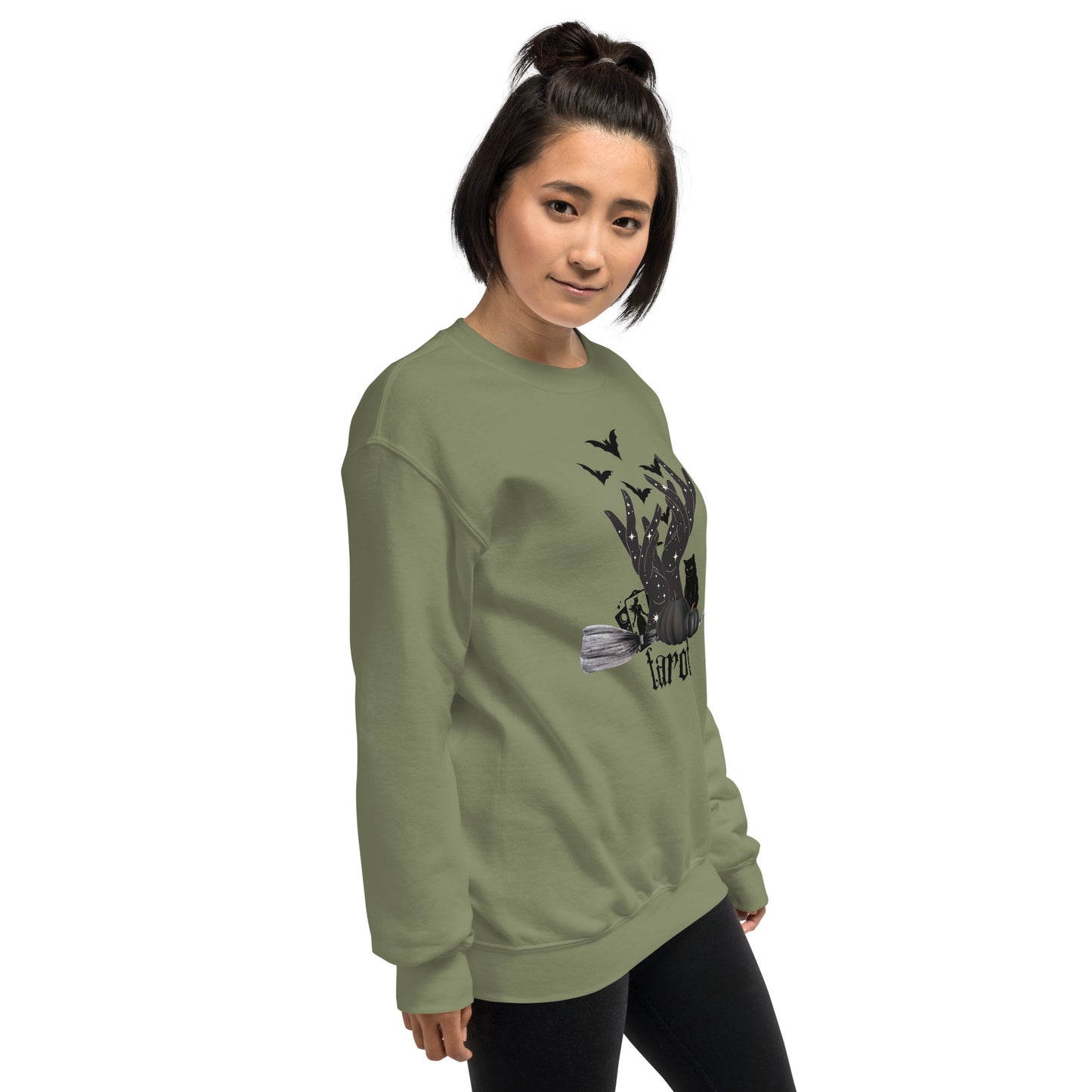 Halloween Tarot Reader Unisex Sweatshirt