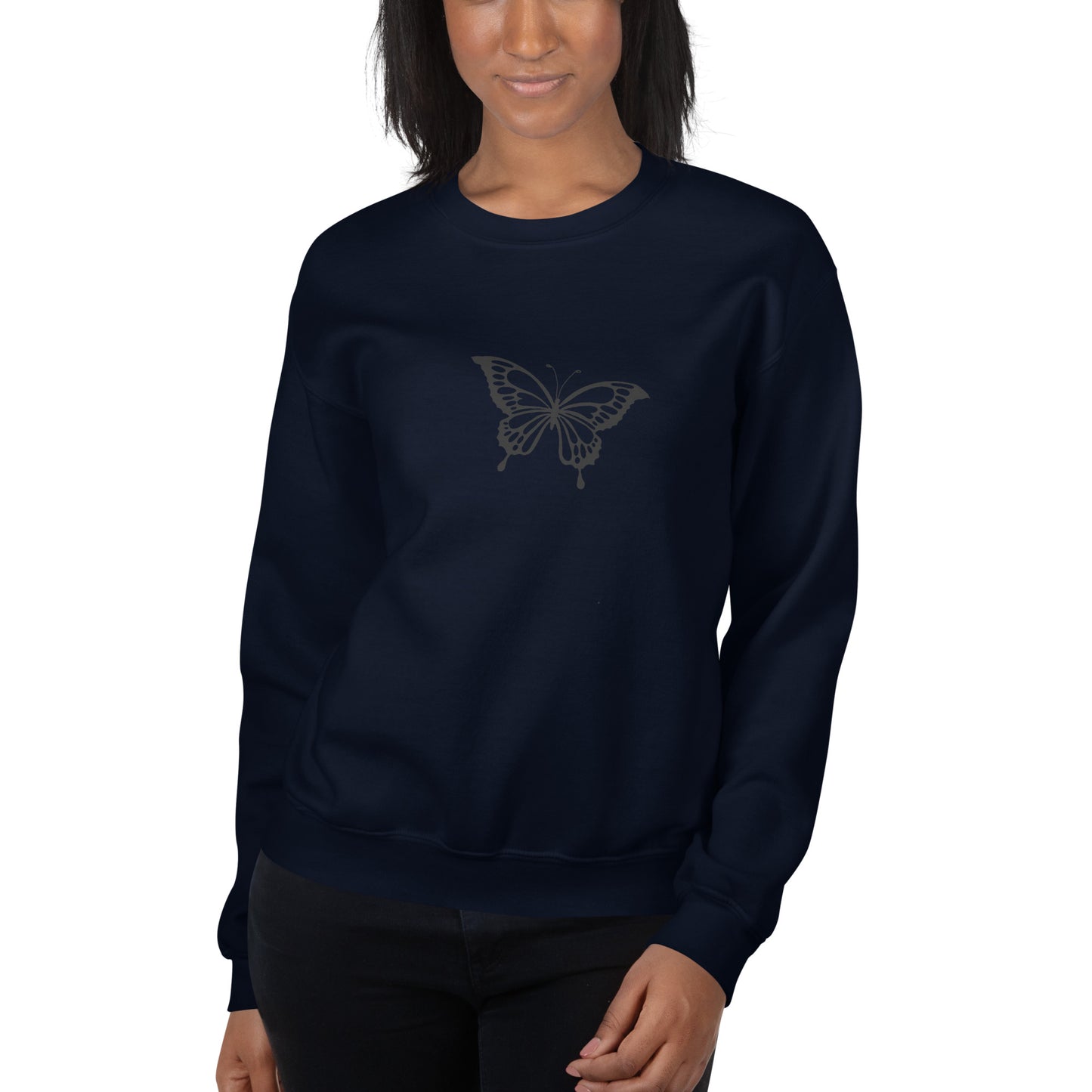 Simple Butterfly CrewneckUnisex Sweatshirt