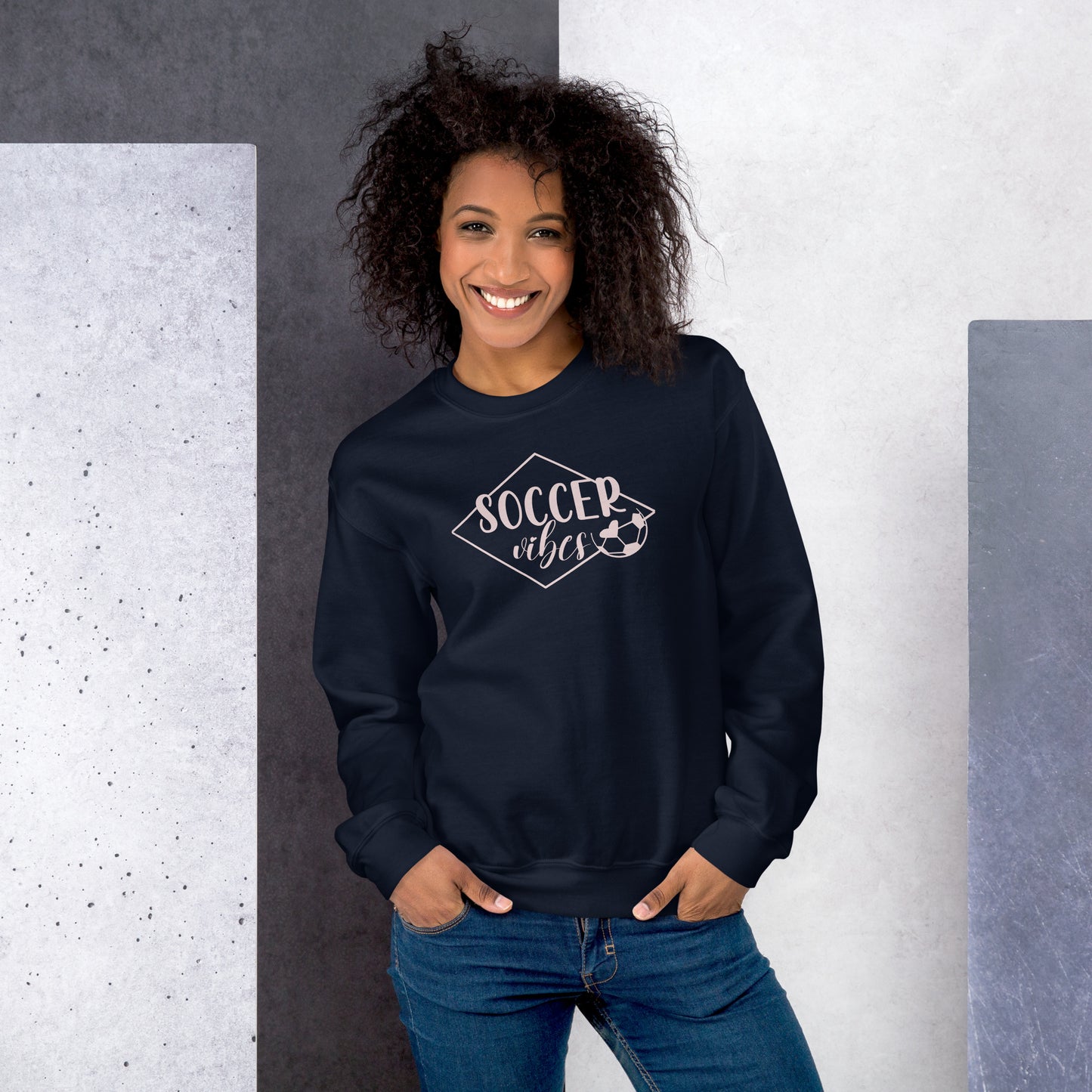 Soccer Vibes Unisex Sweatshirt