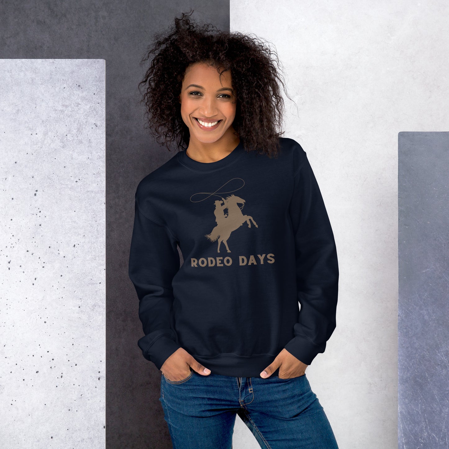 Rodeo Days Cowboy Unisex Sweatshirt