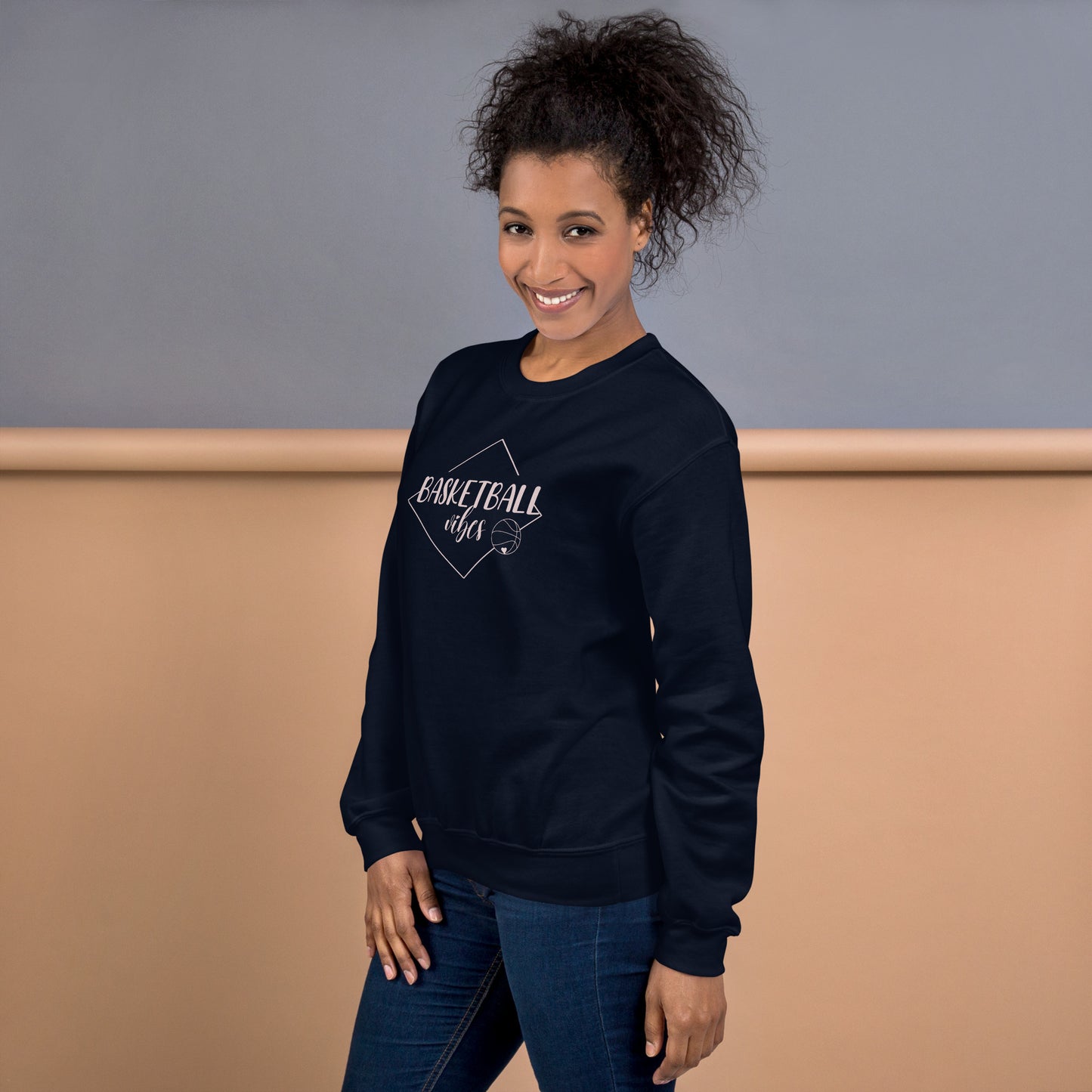 Basketball Vibes Crewneck Unisex Sweatshirt