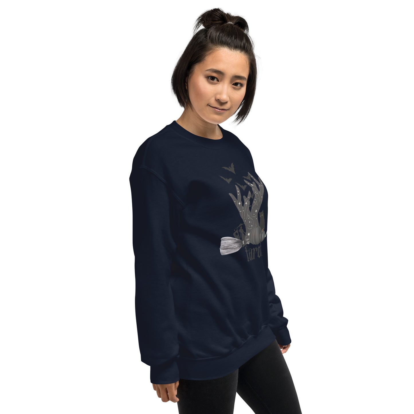Halloween Tarot Reader Unisex Sweatshirt