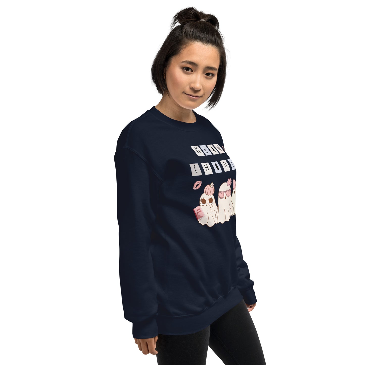 Mean Ghouls "Mean Girls" Ghost Halloween Crewneck Unisex Sweatshirt