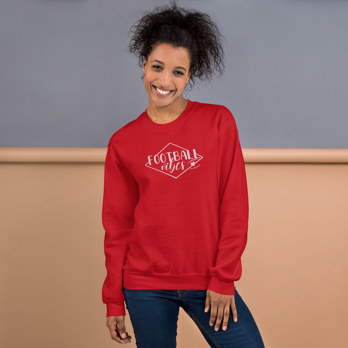 Football Vibes Crewneck Unisex Sweatshirt