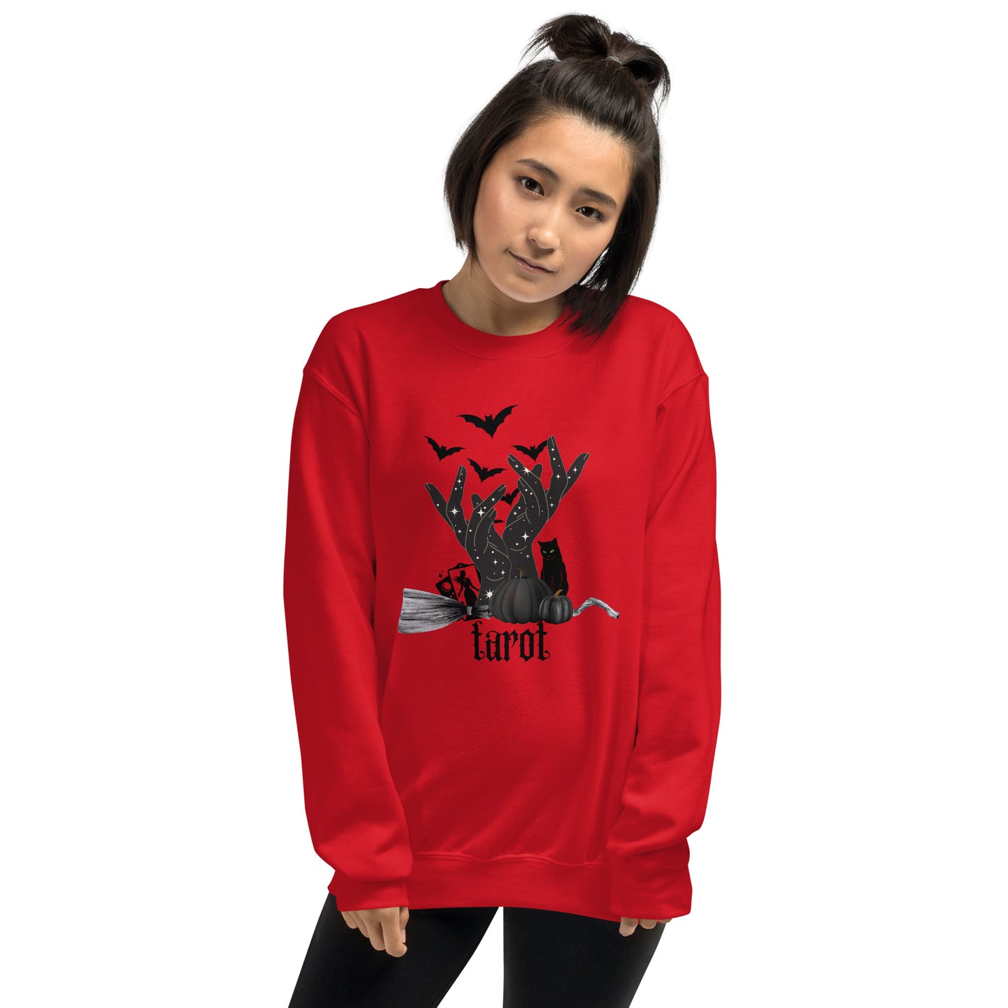 Halloween Tarot Reader Unisex Sweatshirt