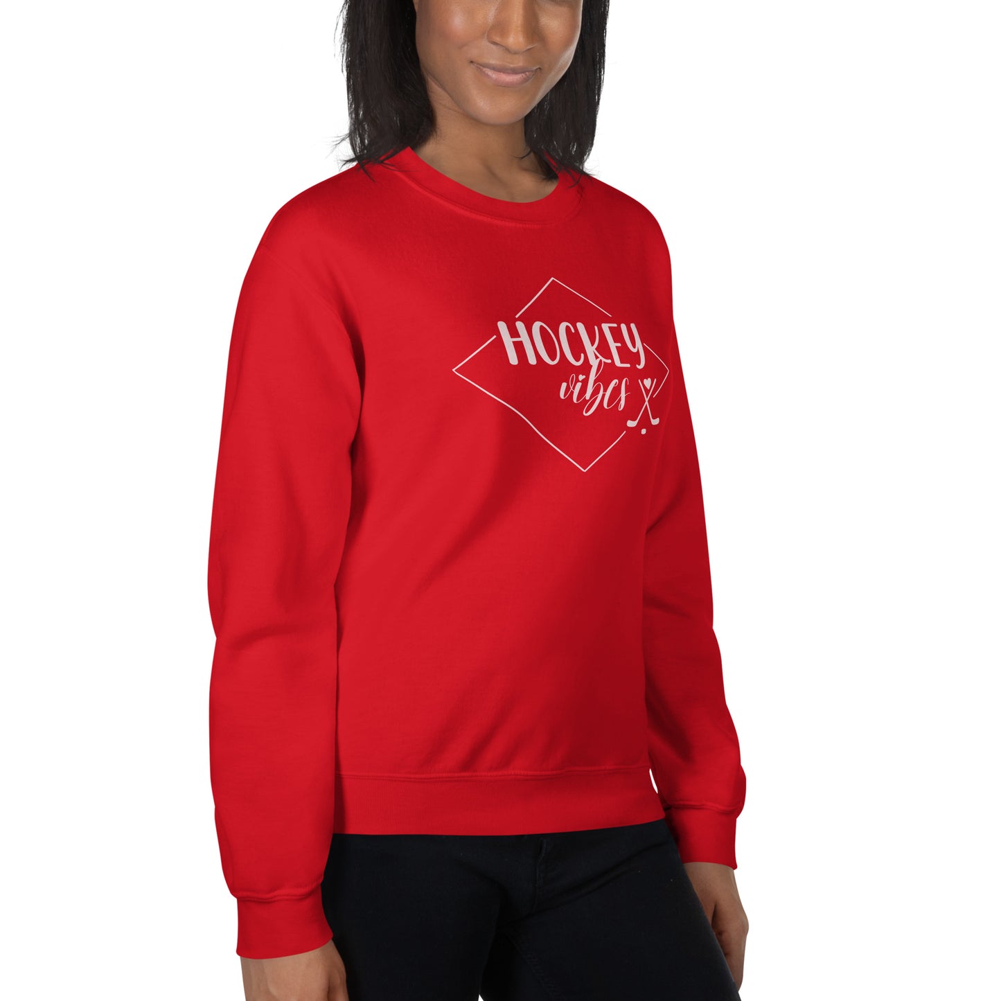 Hockey Vibes Crewneck Unisex Sweatshirt