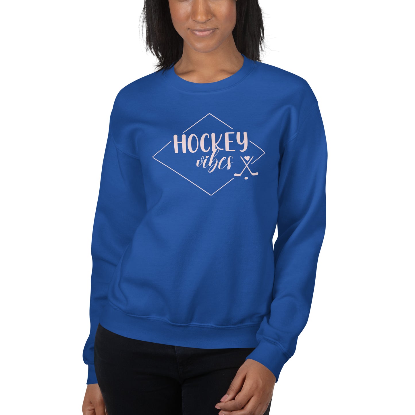 Hockey Vibes Crewneck Unisex Sweatshirt