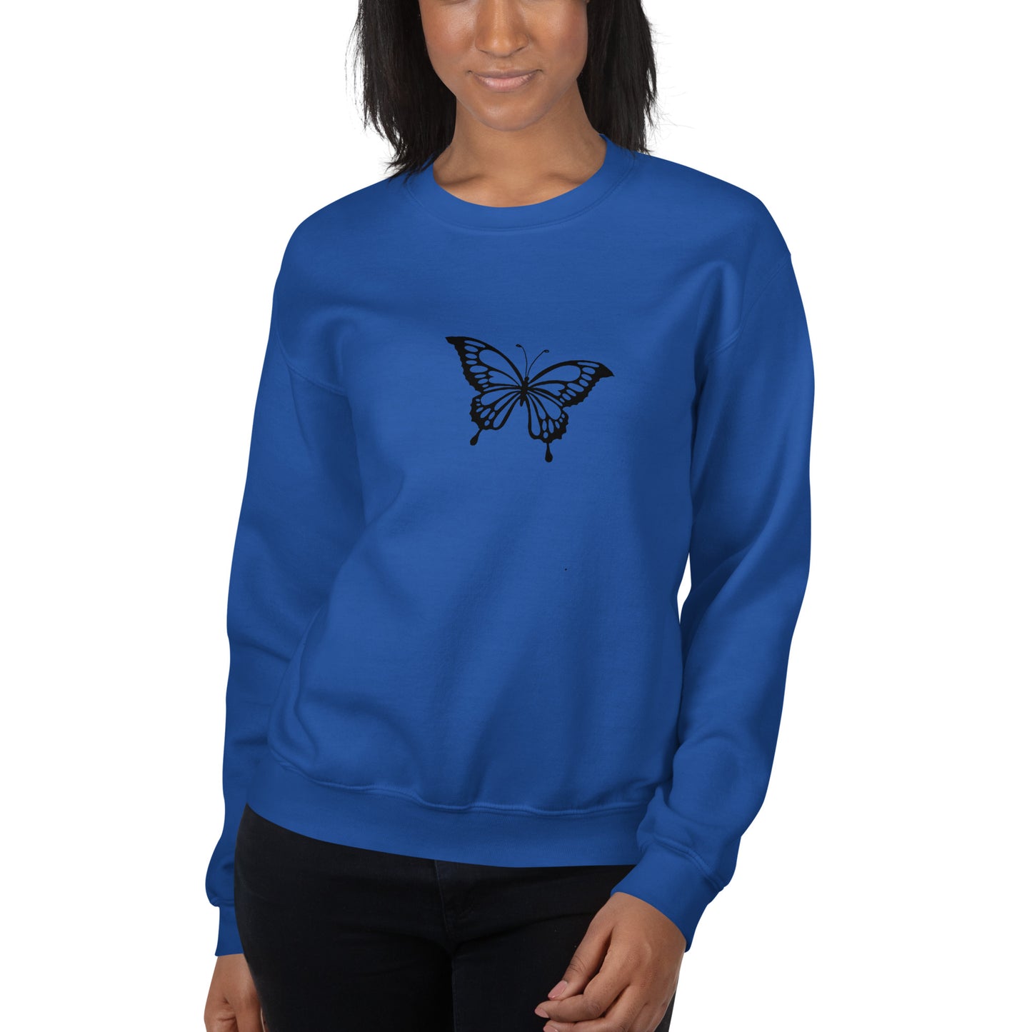 Simple Butterfly CrewneckUnisex Sweatshirt